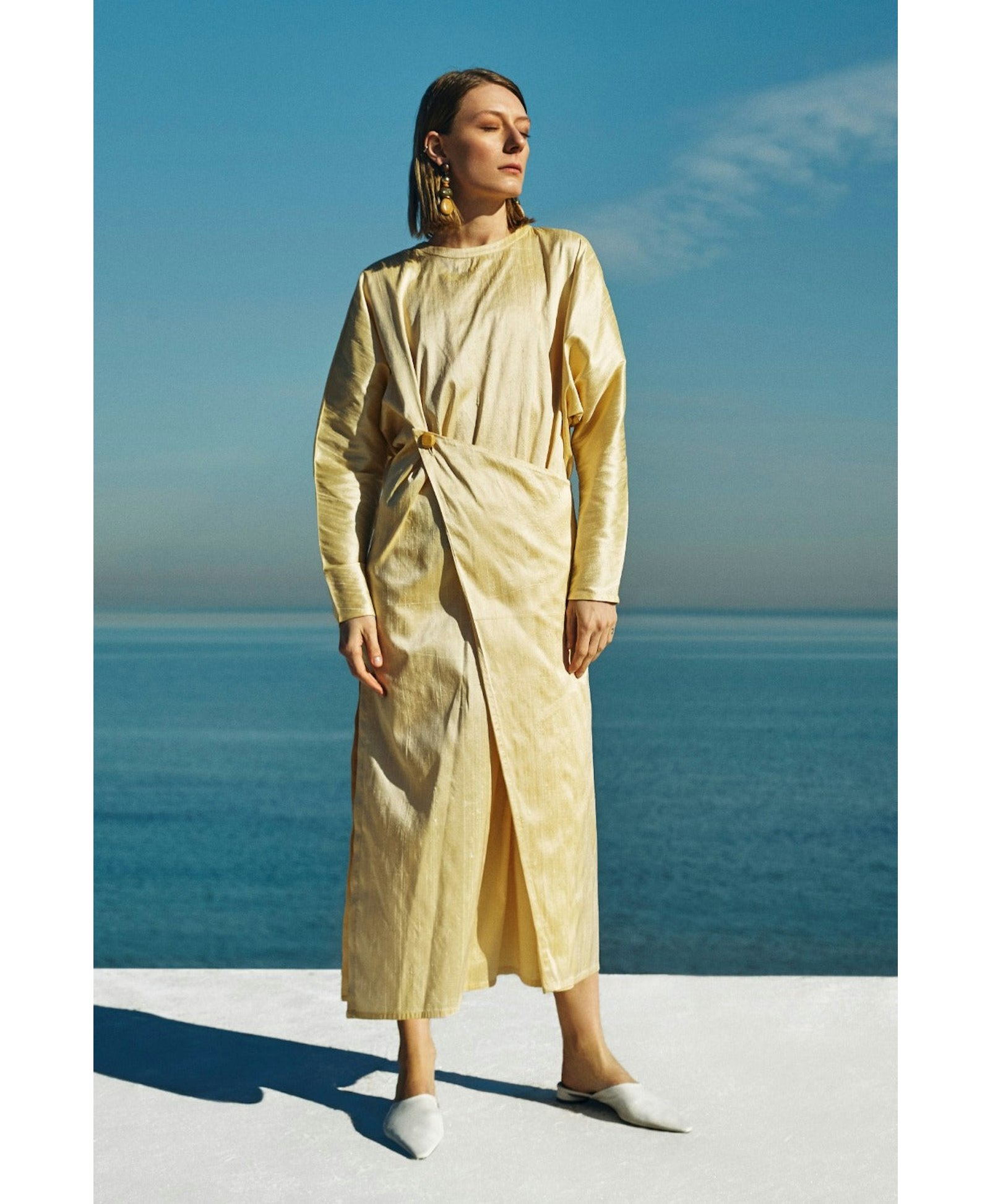 Nova Silk Dress made by Nazli Ceren
