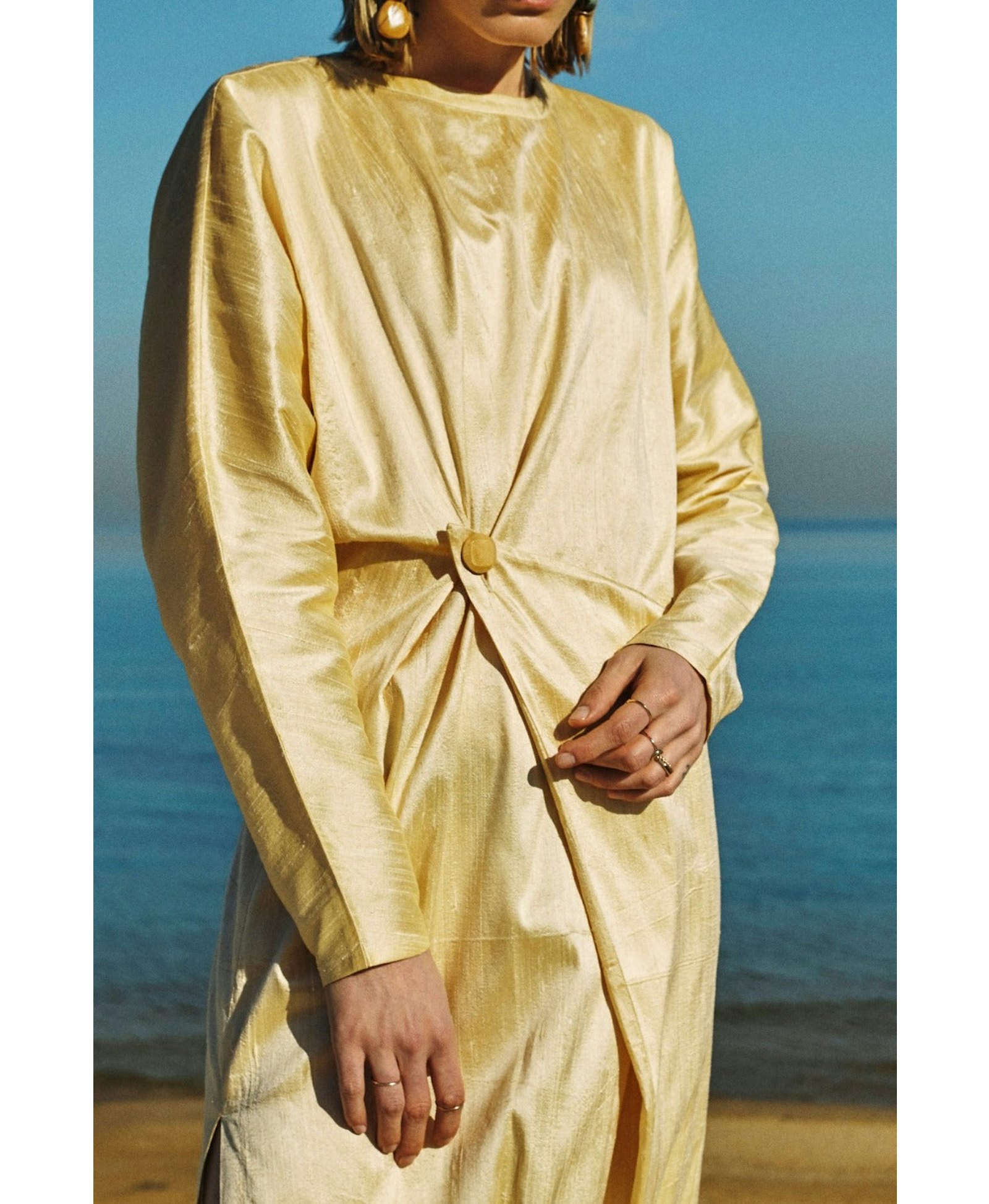 Nova Silk Dress made by Nazli Ceren