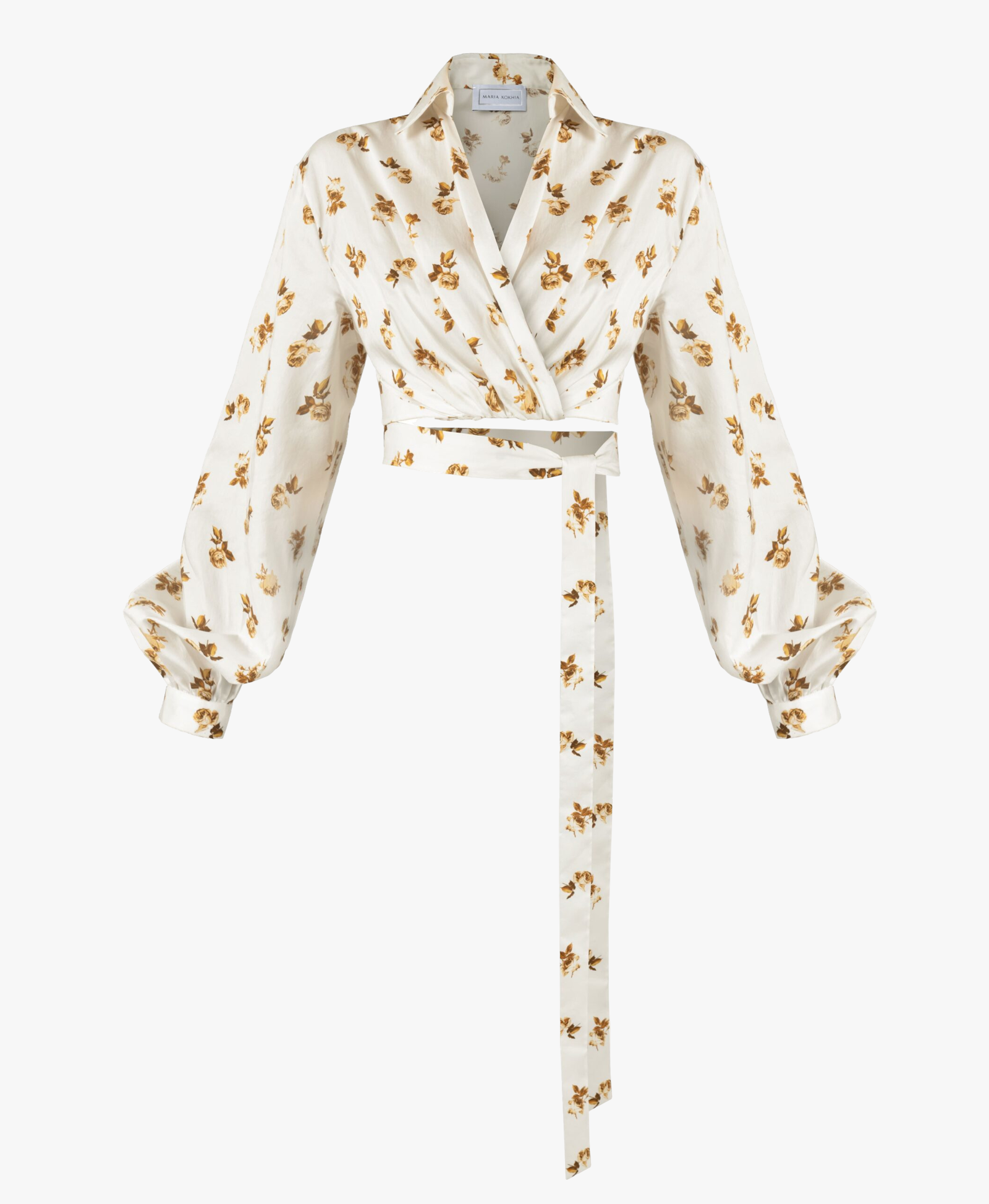 Floral shirt made by Maria Kokhia