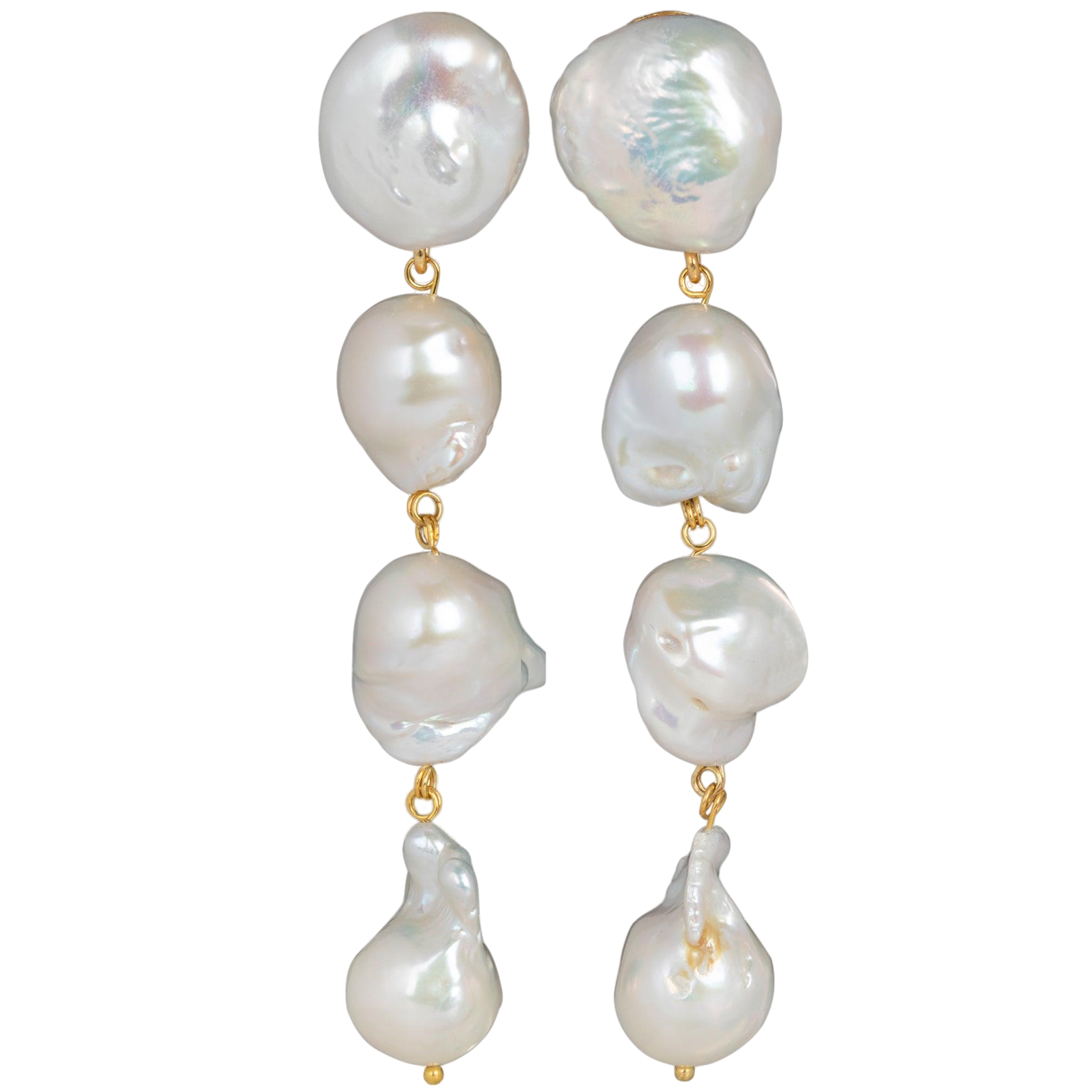 Christie Nicolaides Zealie Earrings In White