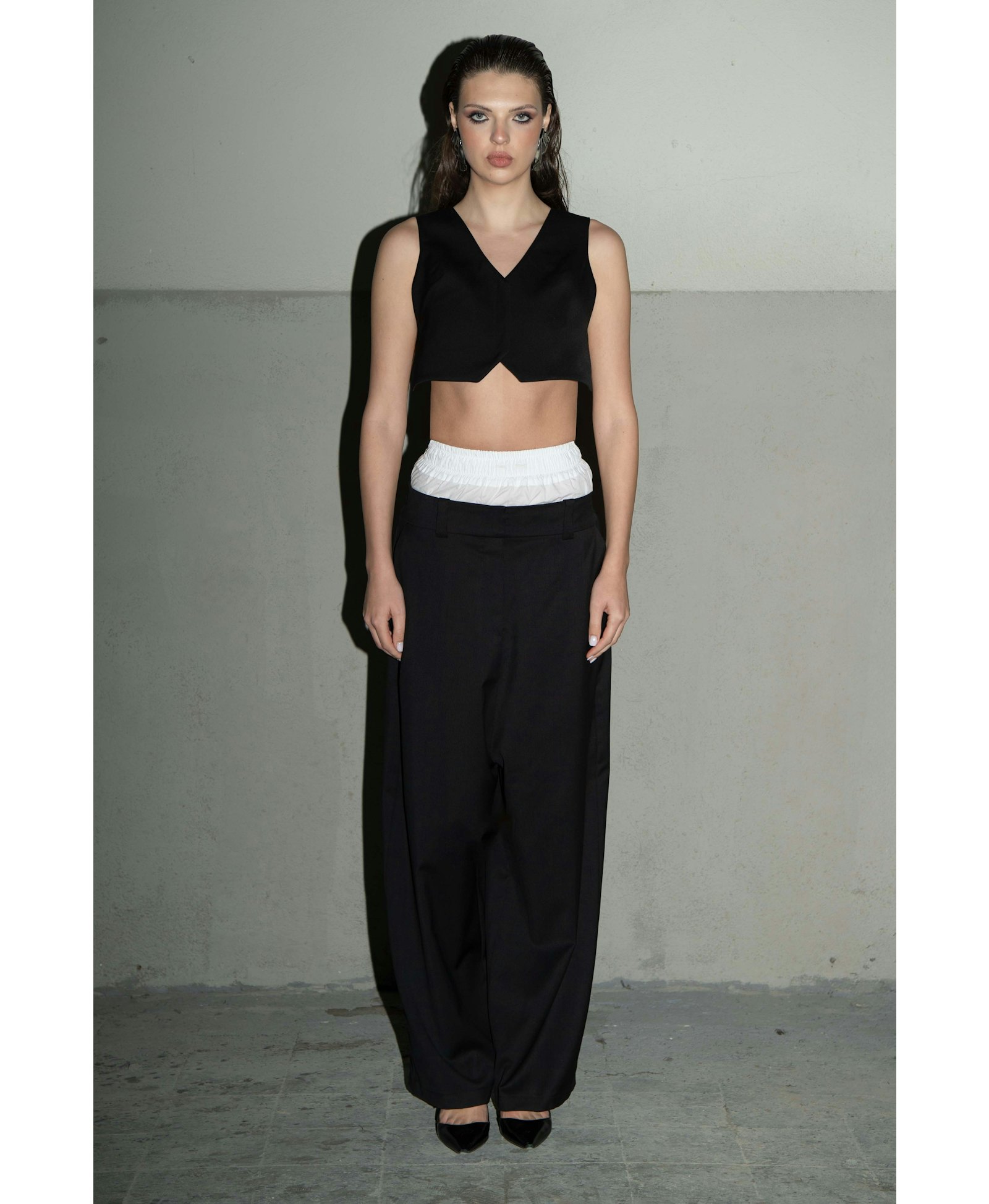 OPEN-BACK VEST made by Vestiaire d'un Oiseau Libre