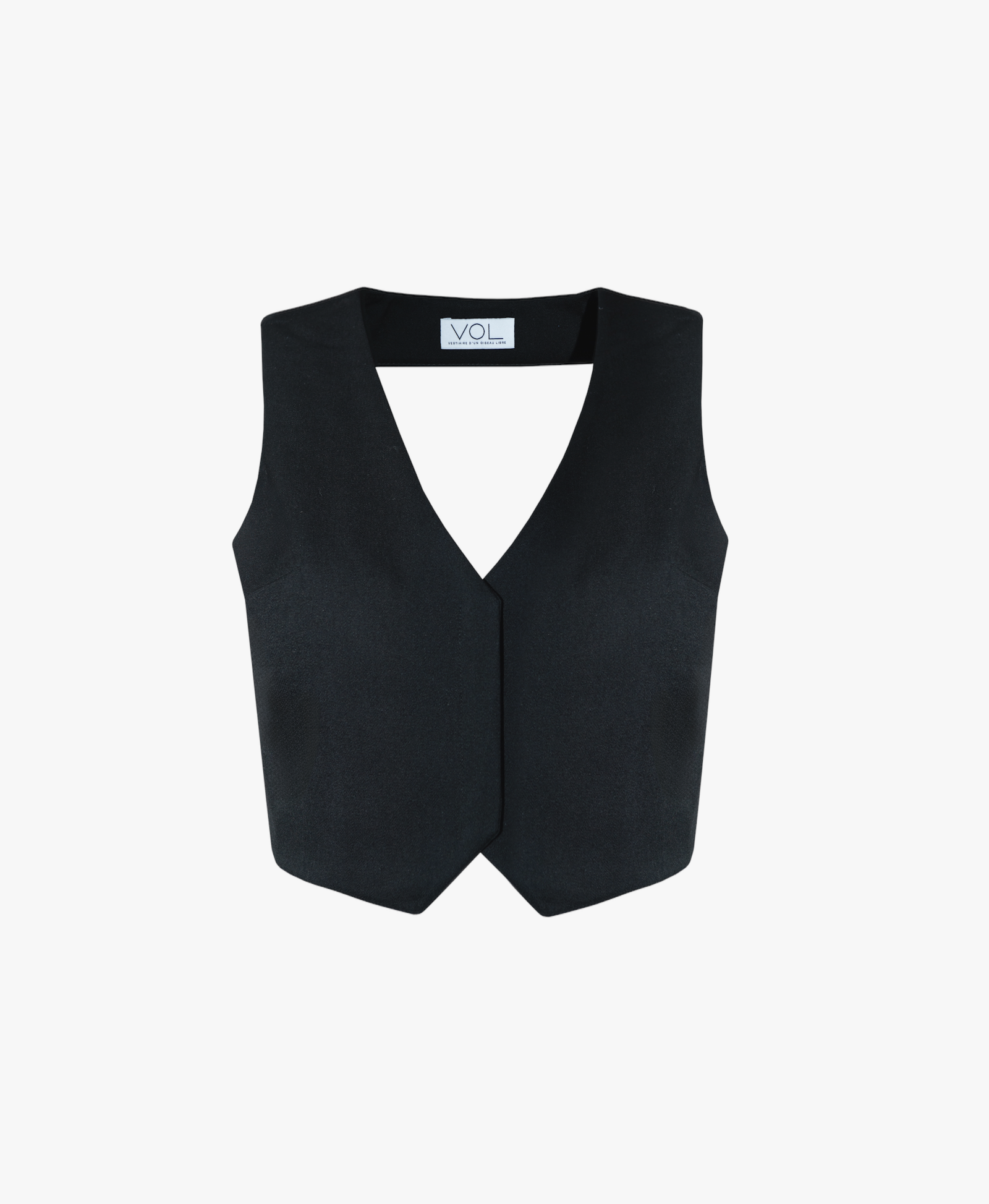 OPEN-BACK VEST made by Vestiaire d'un Oiseau Libre