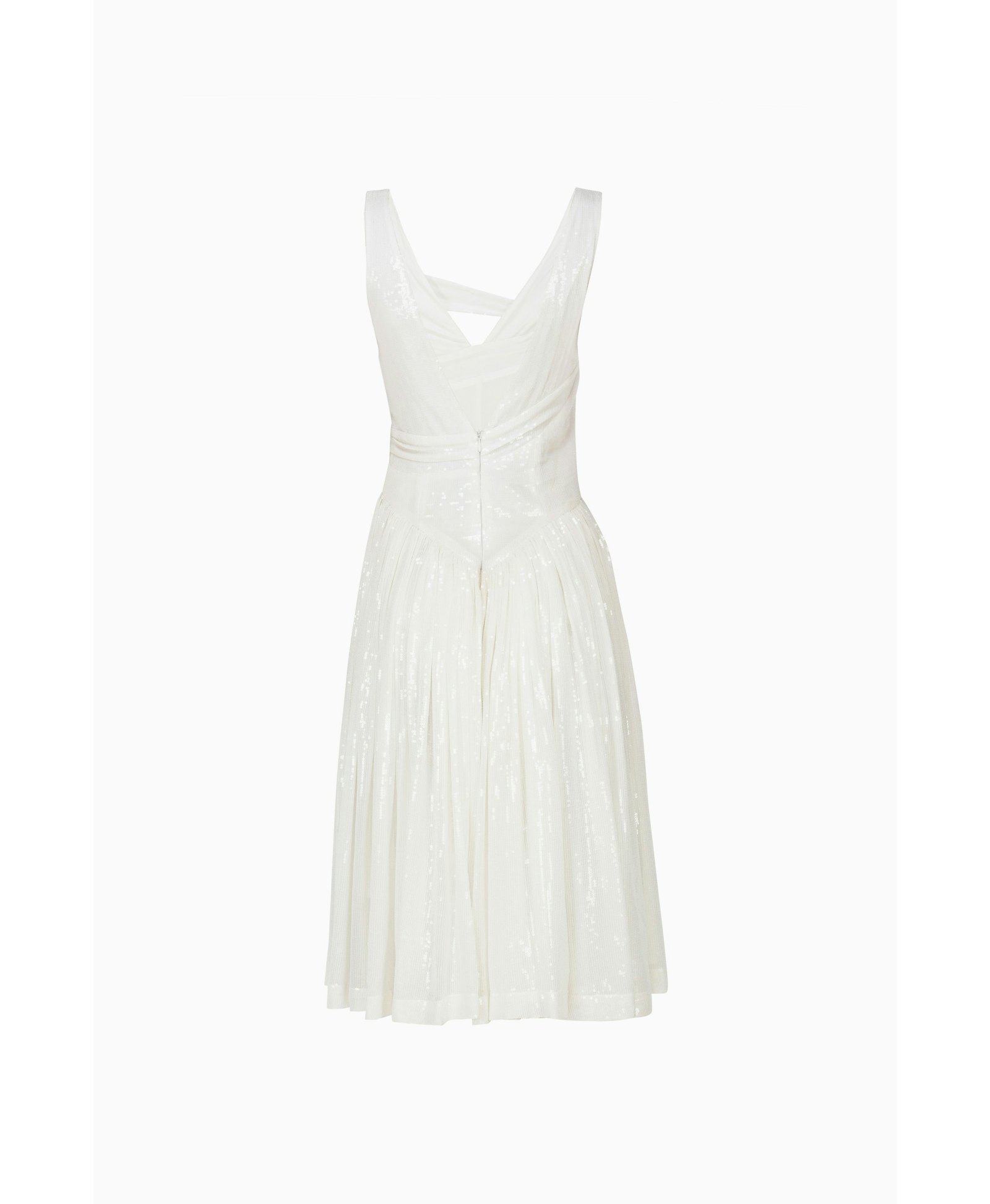 White Sequin Dress made by Szabo Sihag