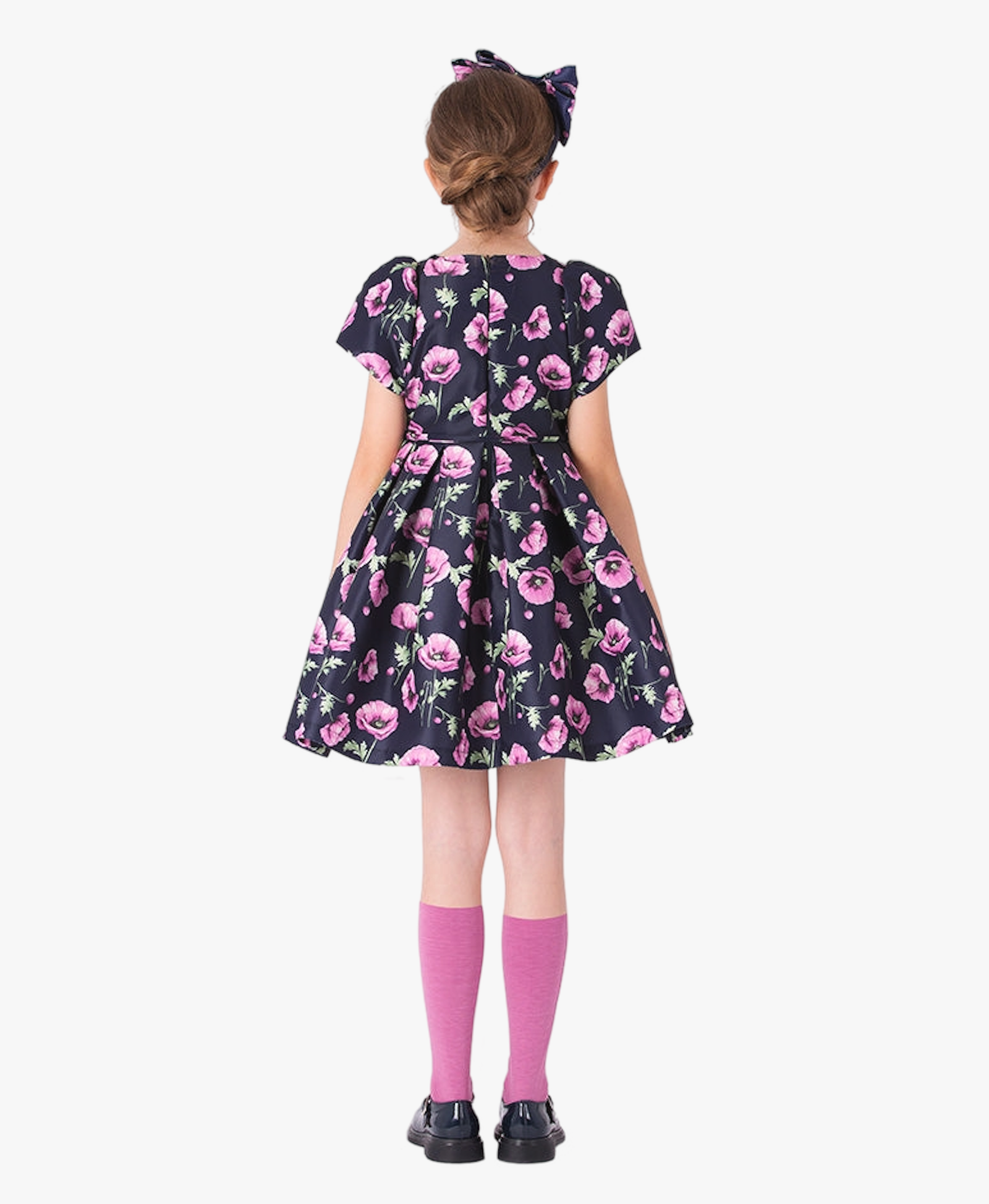 Orchid Valley Girls Dress made by Mama Luma