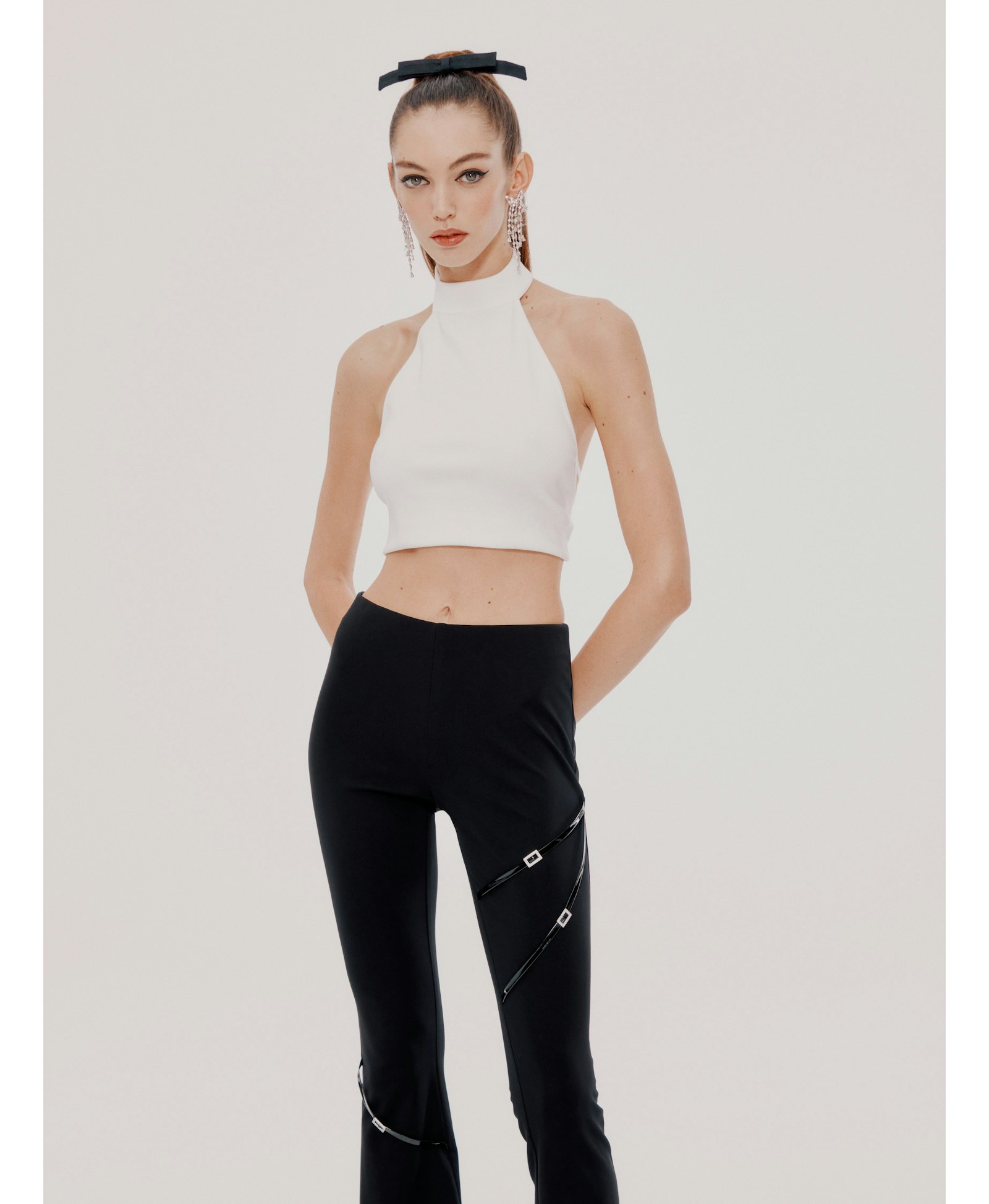 White Brianah Top (Final Sale) made by Nana Jacqueline