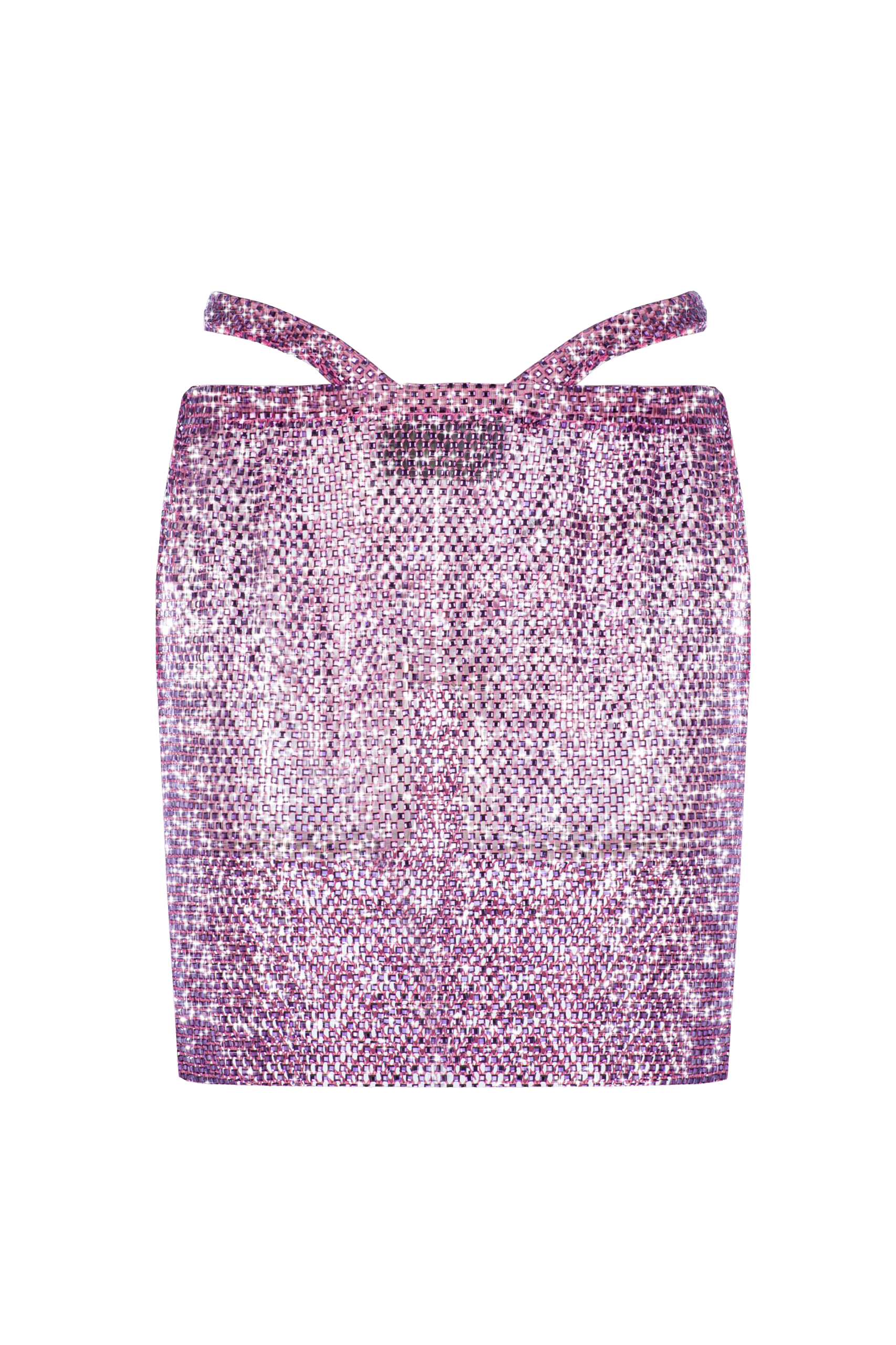 Shop Santa Brands Mini Skirt With Underwear Imitation Pink