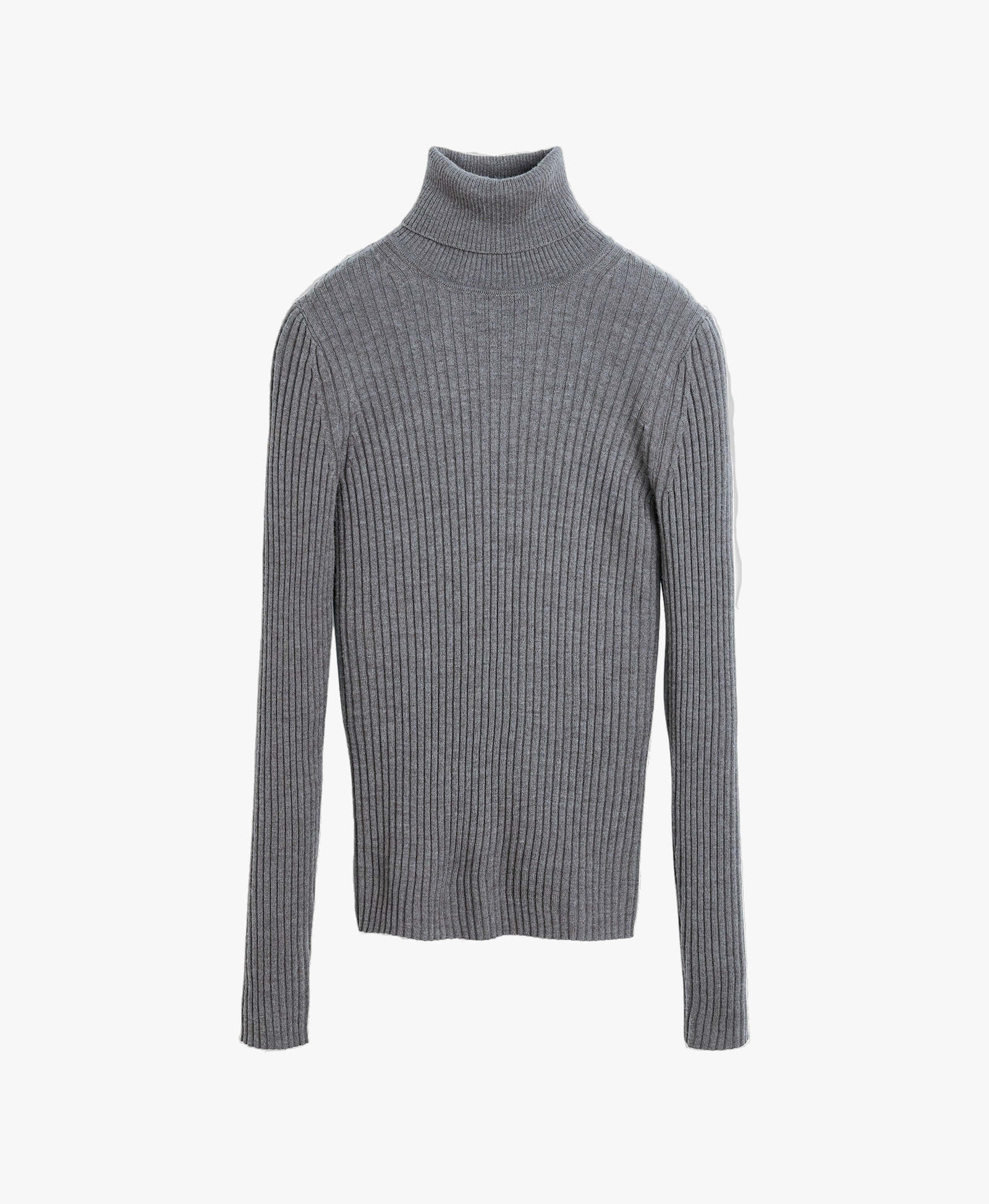 Bob Blouse Merino Wool - Grey Melange made by HERSKIND