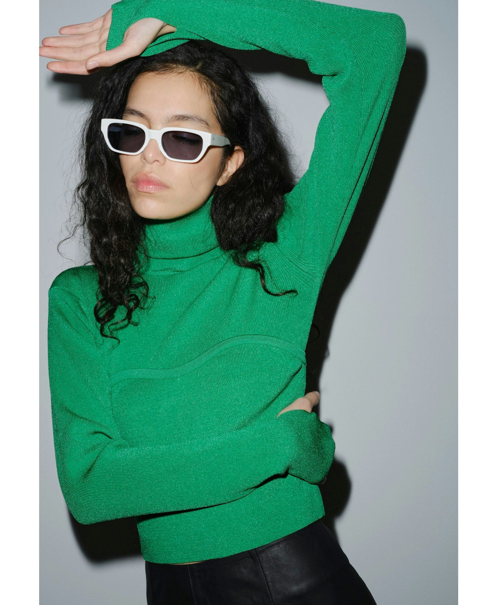 Jill Blouse - Grass Green made by HERSKIND