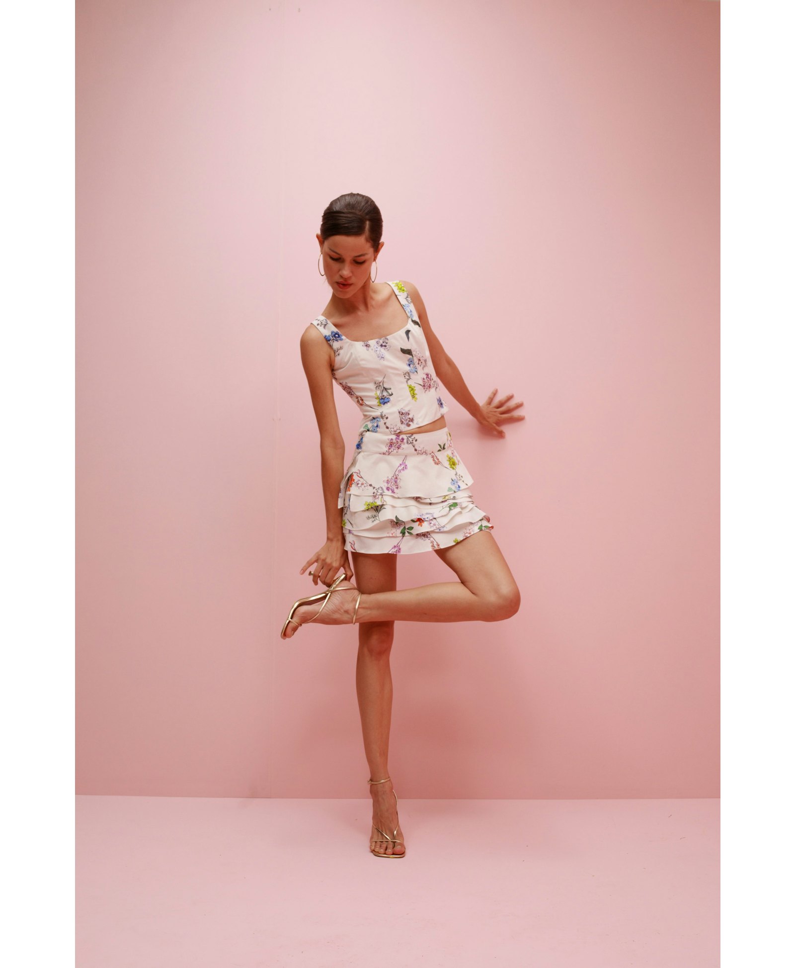 Olas Cotton Skirt made by Francesca Miranda