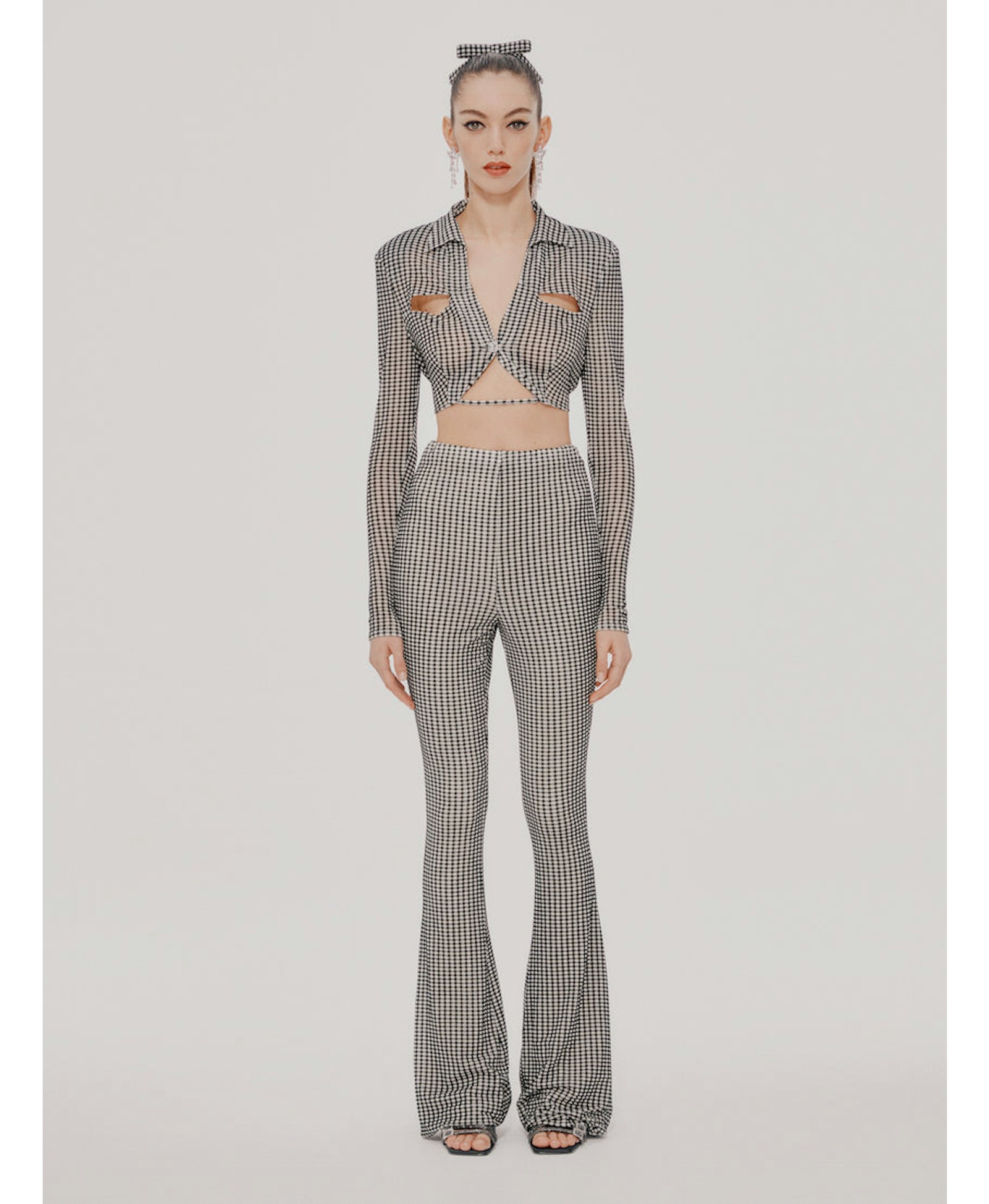 Abreni Pants (Final Sale) in Grey made by Nana Jacqueline