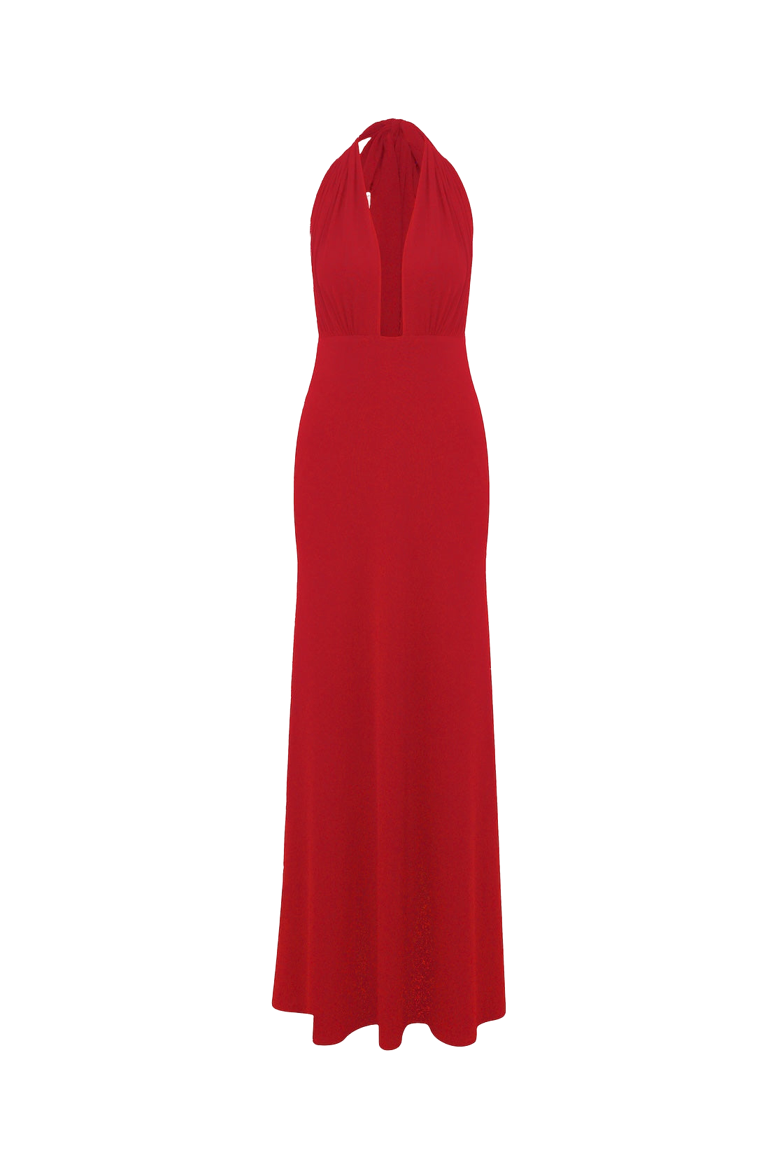 Shop Nazli Ceren Ines Dress In Fiery Red In Firebrick