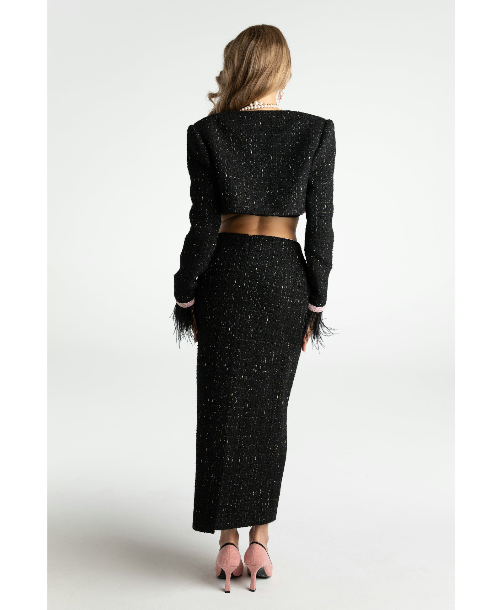 Jaina Tweed Jacket made by Nana Jacqueline