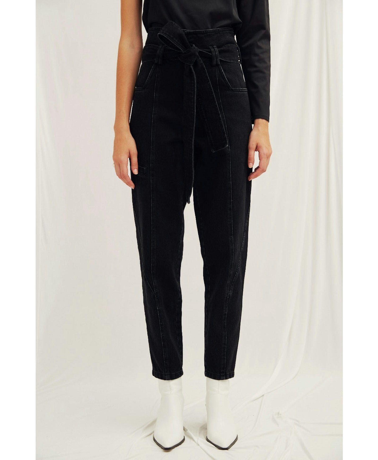 Frena High Weist Denim Pants made by Nazli Ceren