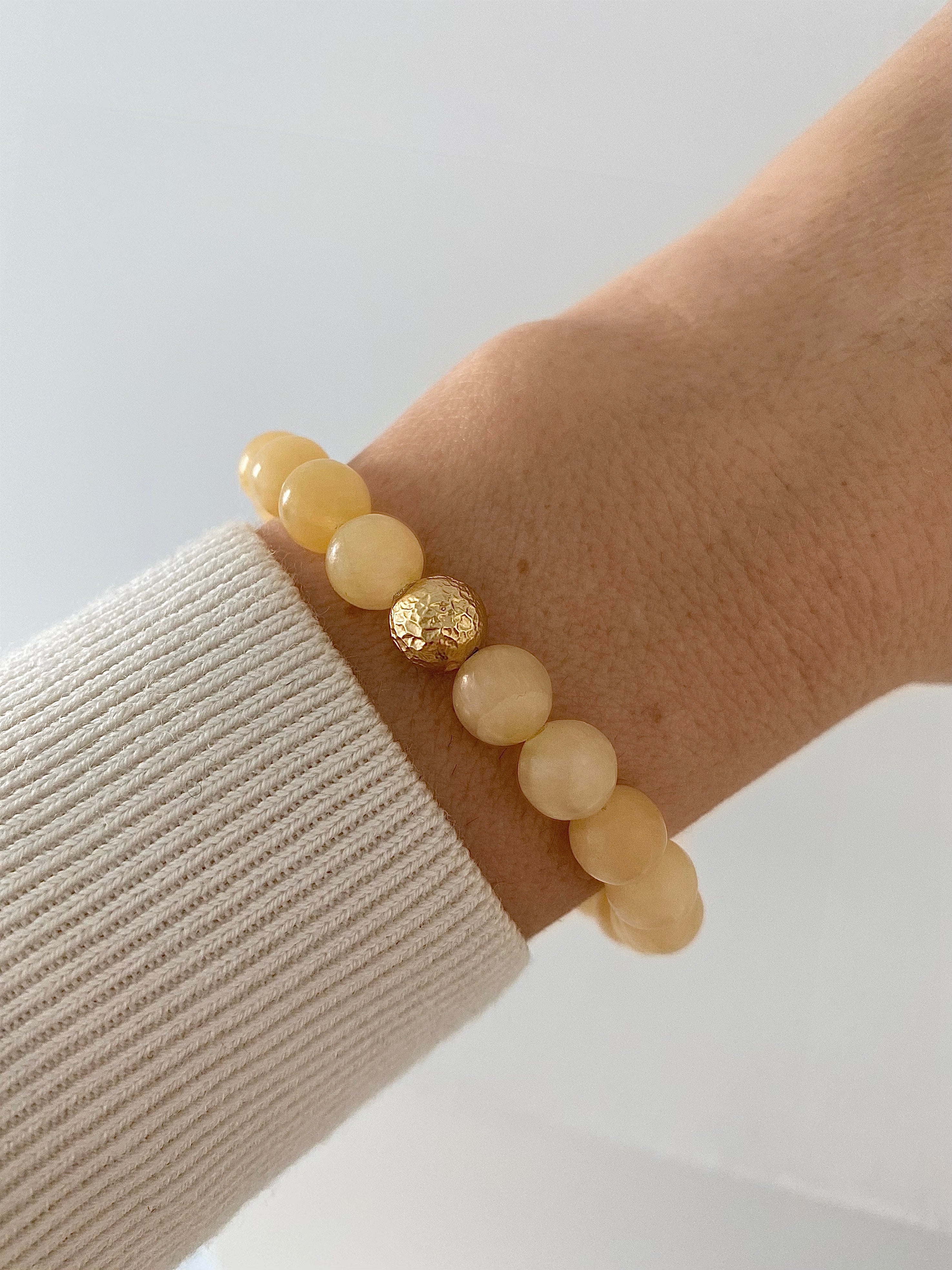 Shop Eva Remenyi Honey Calcite Bracelet