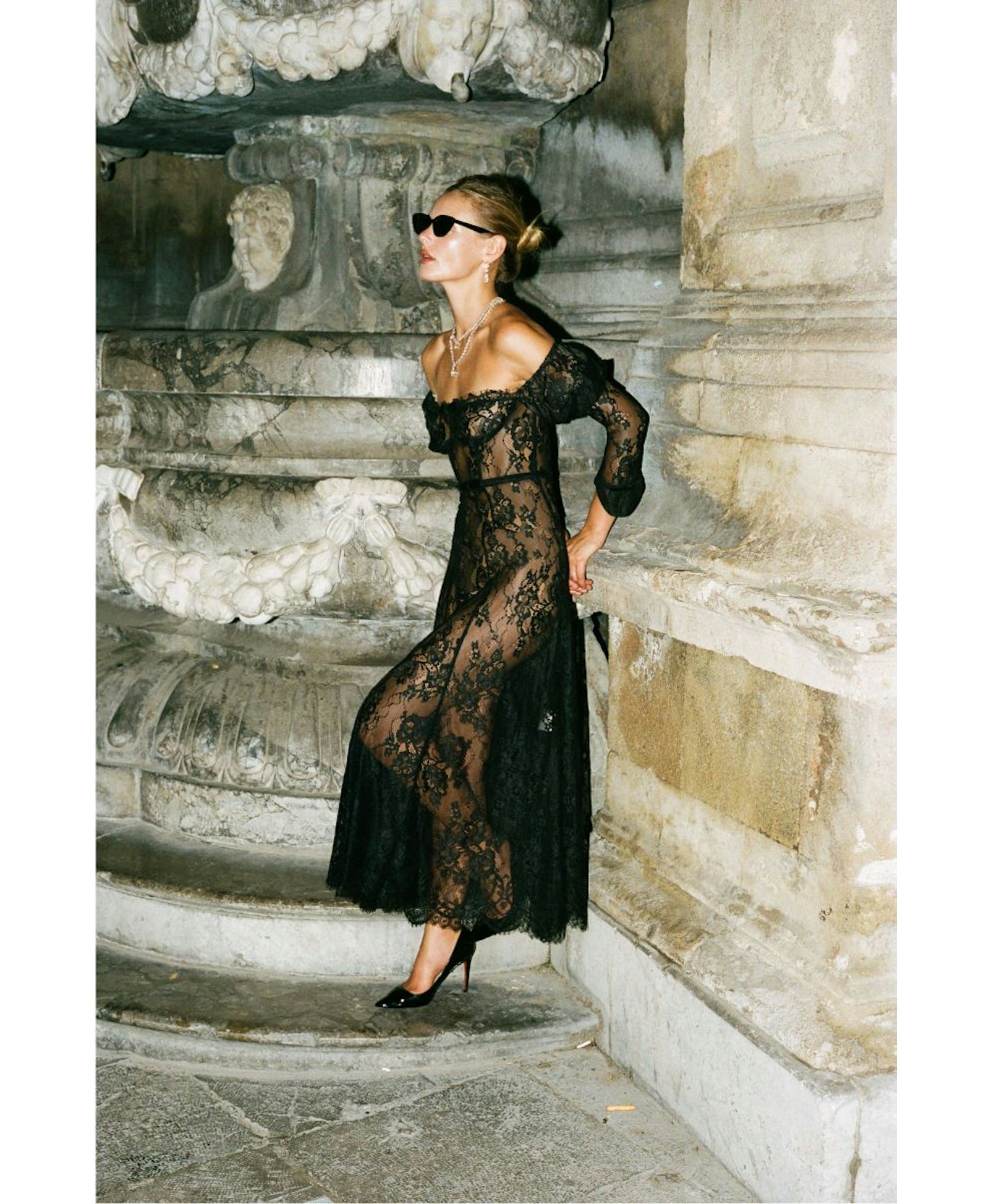 Yvonne Lace Dress made by Nana Jacqueline