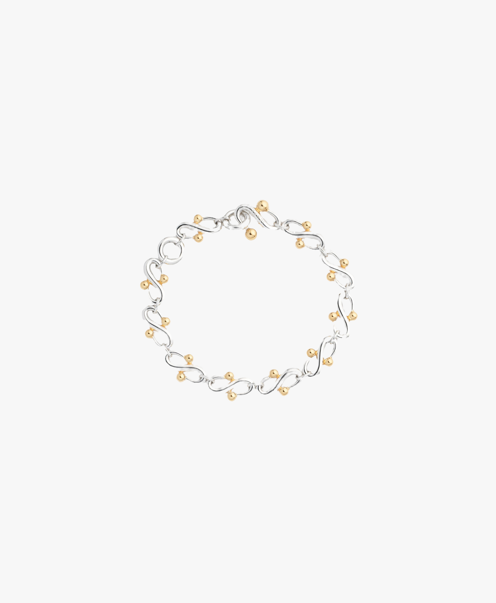 FALCAT BRACELET - RHODIUM & VERMEIL made by ENNUI