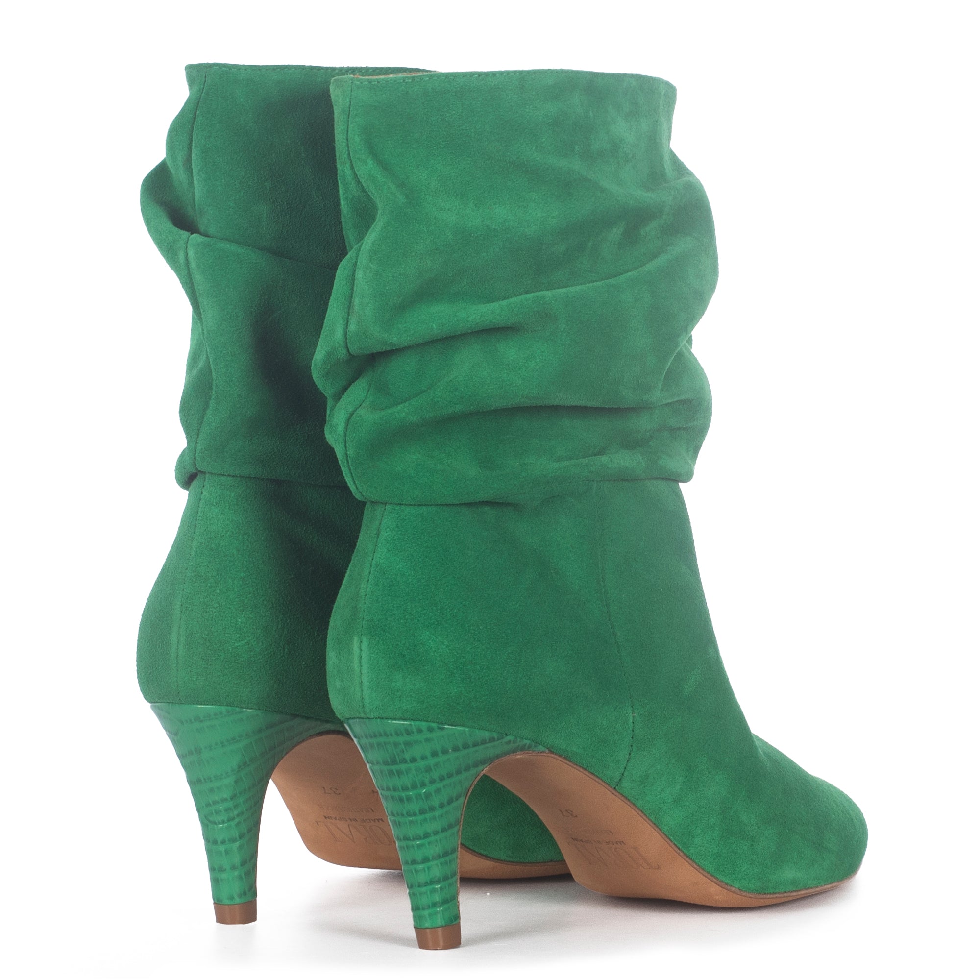 Green booties hot sale