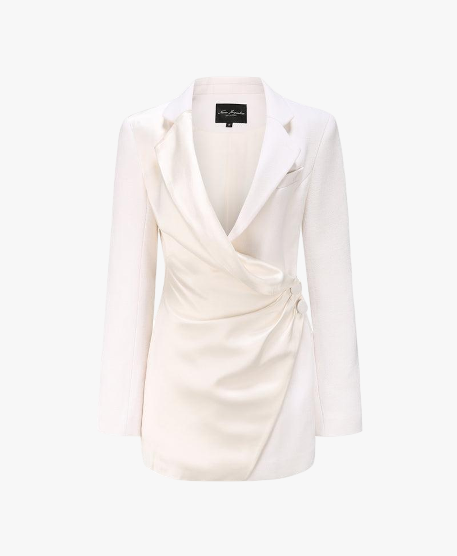 Elora Dress in White (Final Sale) in White made by Nana Jacqueline