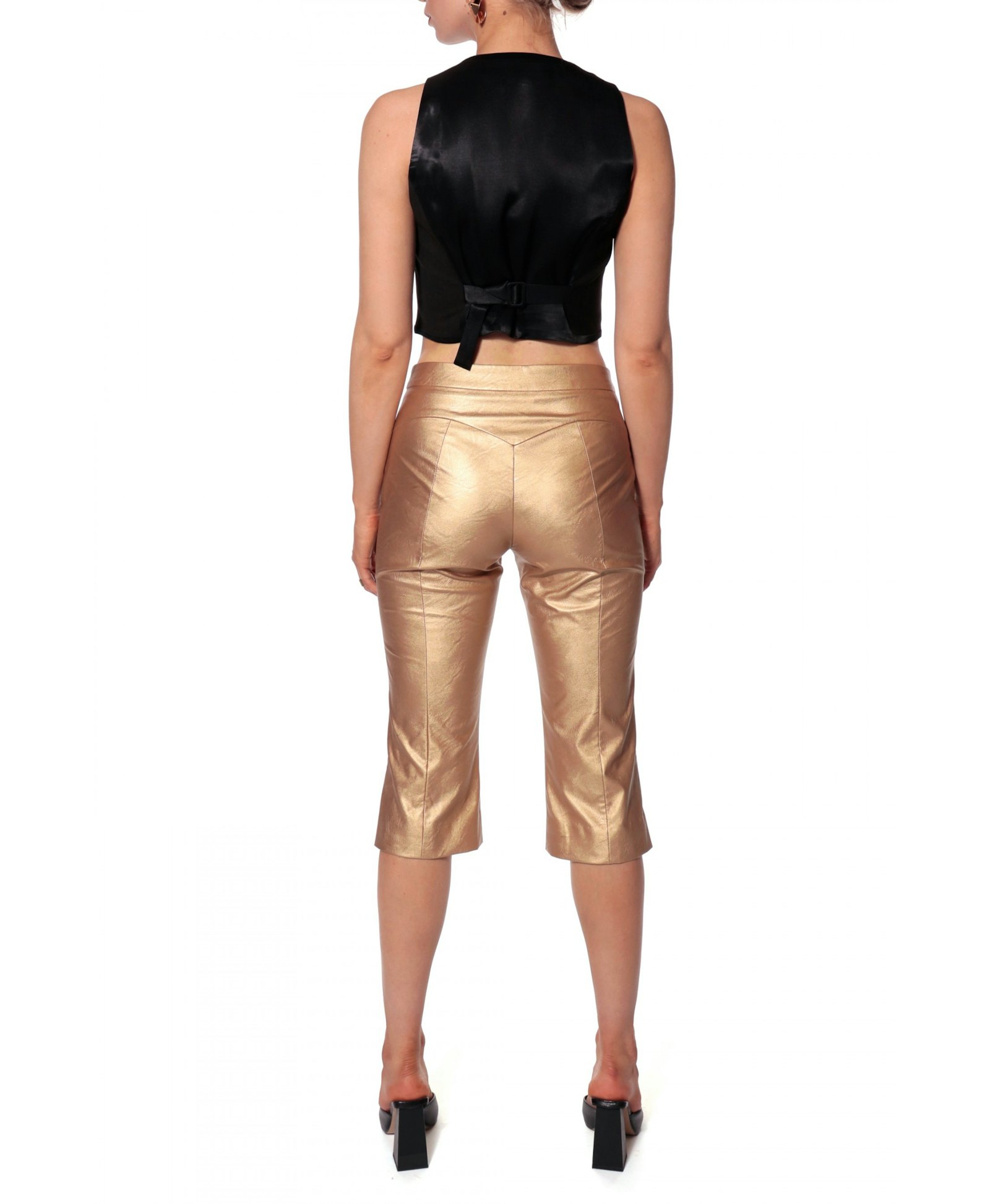 Pants Capri Dakota Gold made by HALEWSKI