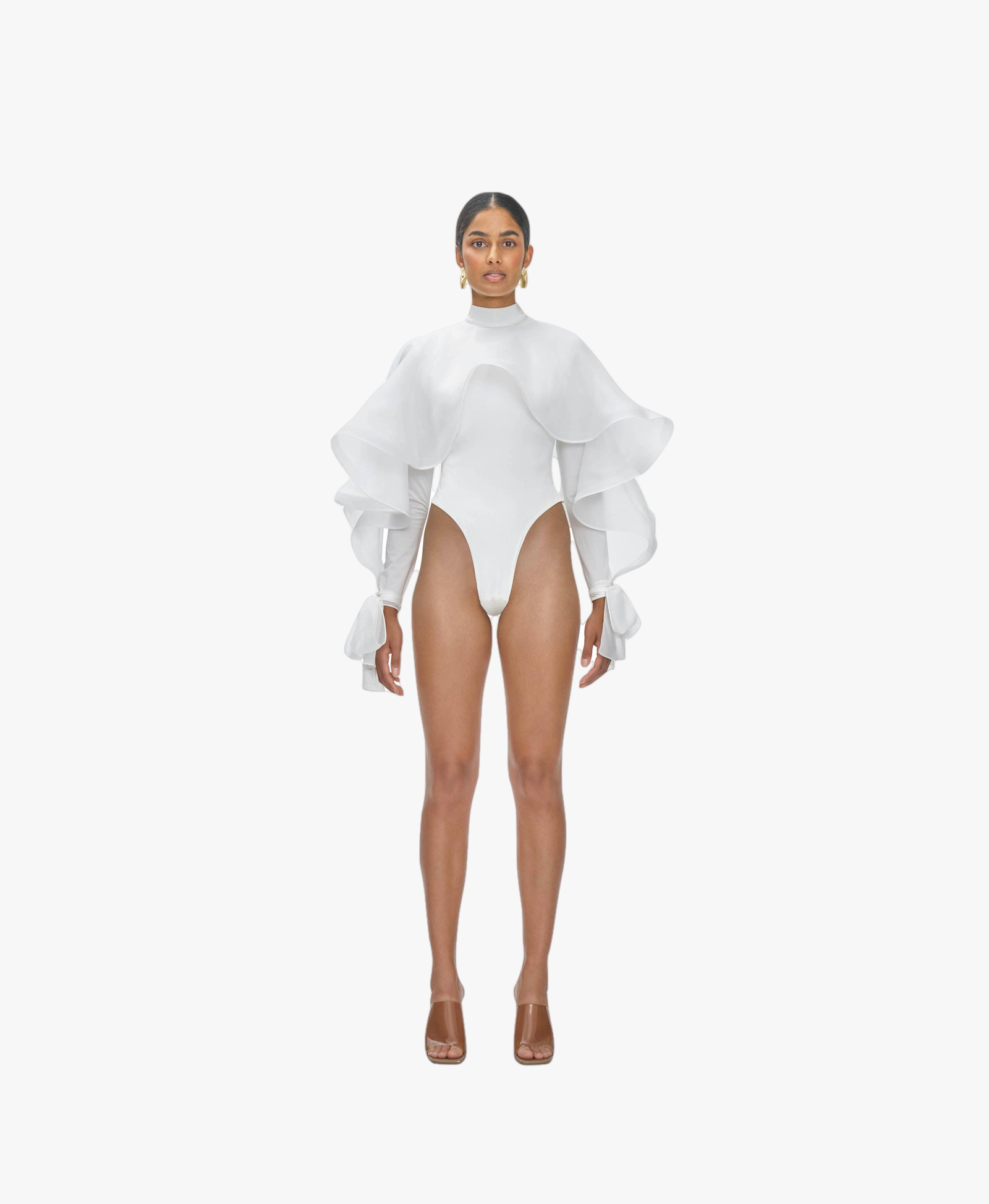 DUSO HIGH NECK LEOTARD made by Andrea Iyamah