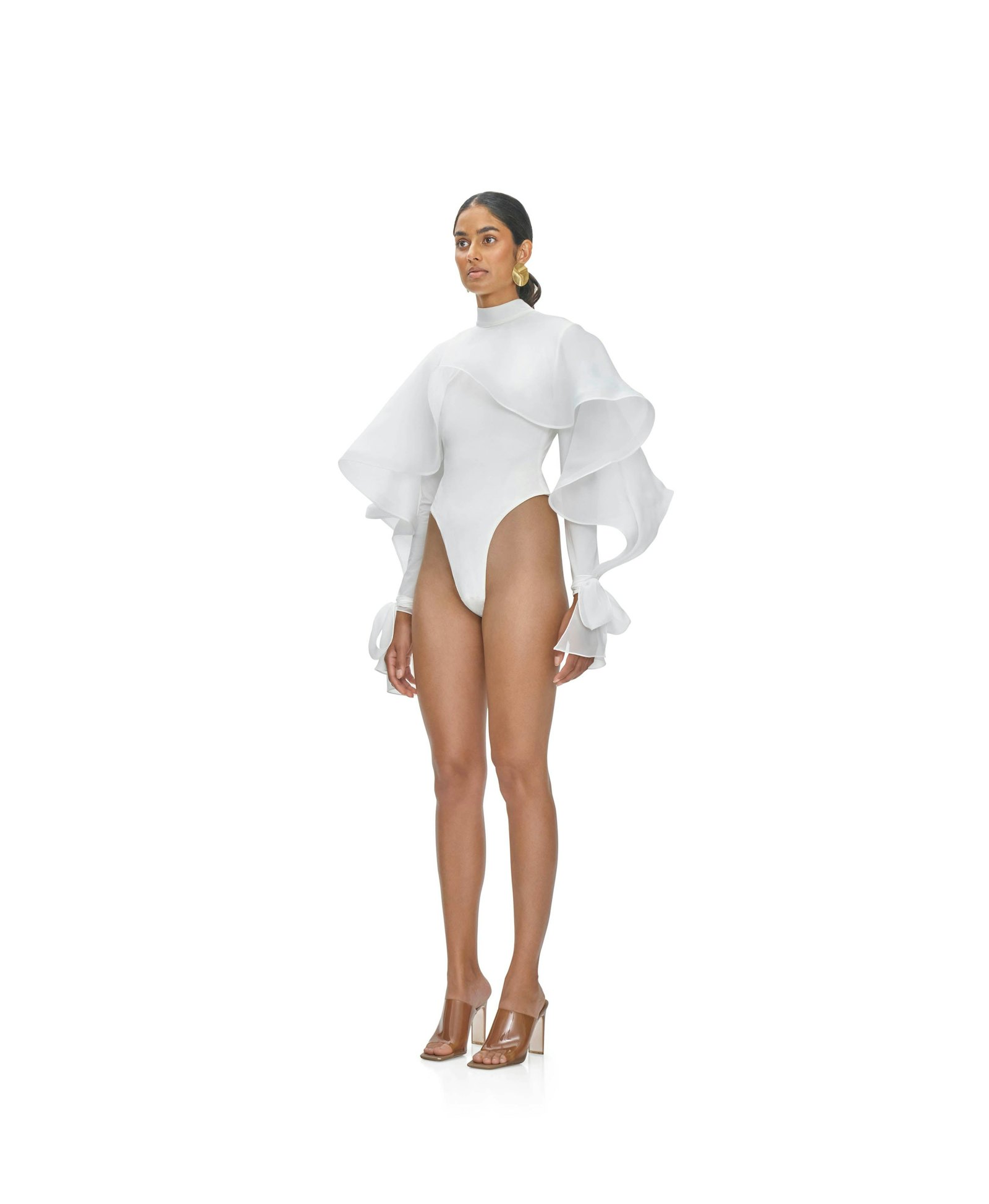 DUSO HIGH NECK LEOTARD made by Andrea Iyamah