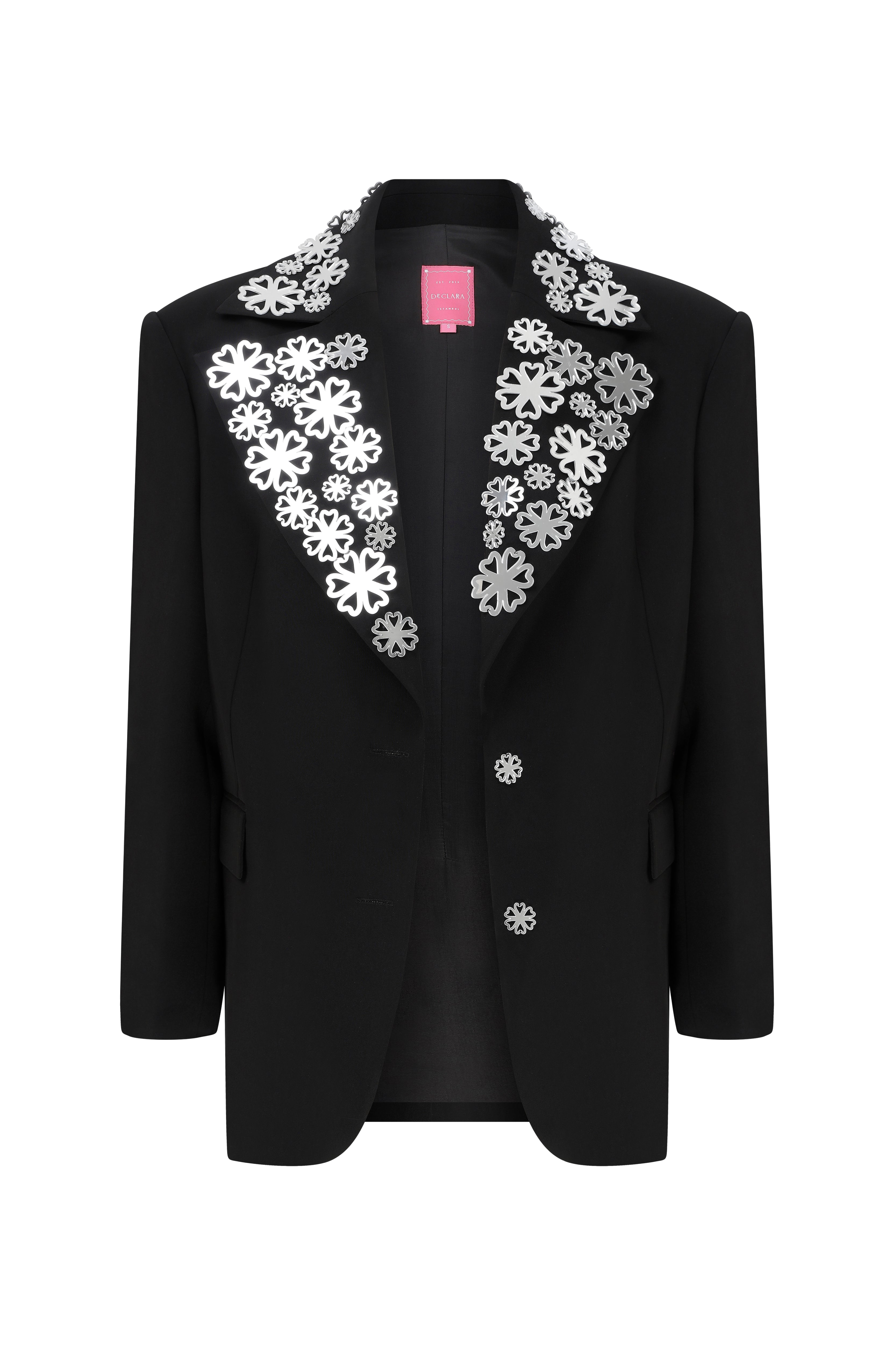 Shop Declara Midnight Mirror Chic Jacket