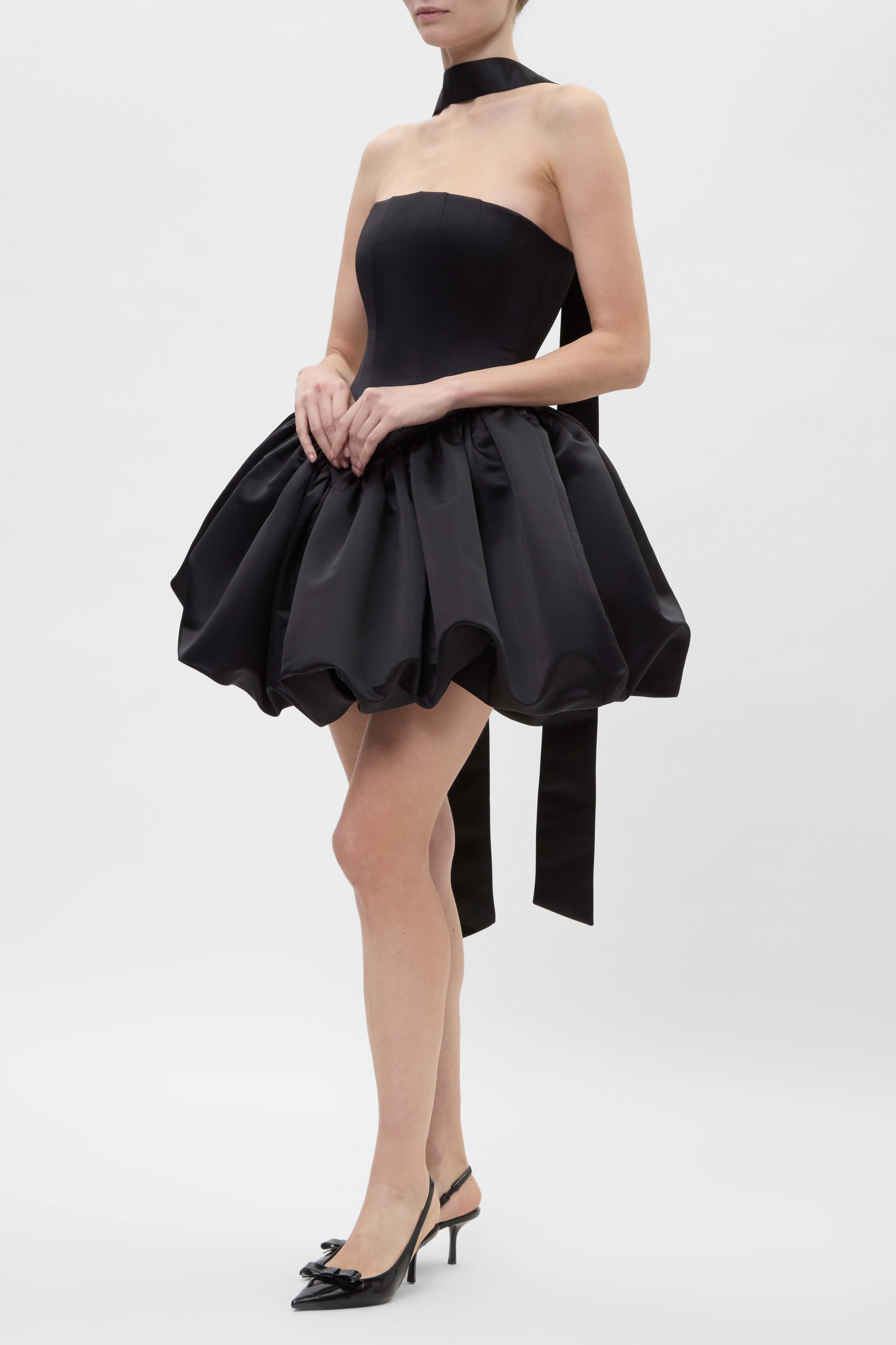 Shop Balykina Rosali Transformer Dress In Black