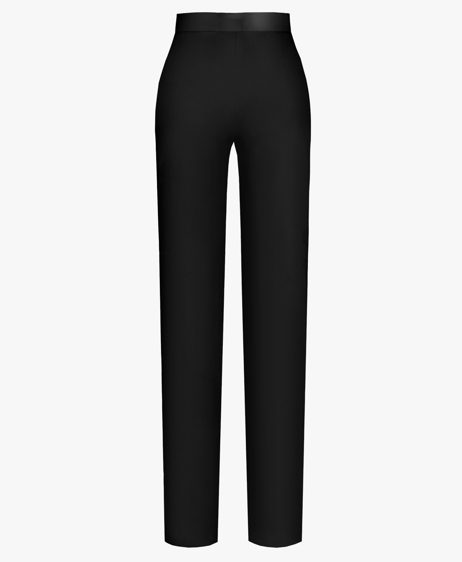 Straigh-leg pants made by Maria Kokhia