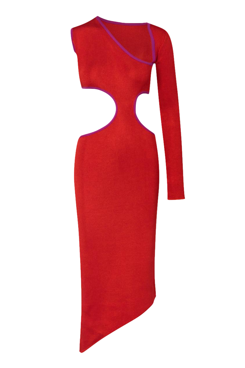 Baobab Pepa Dress In Red