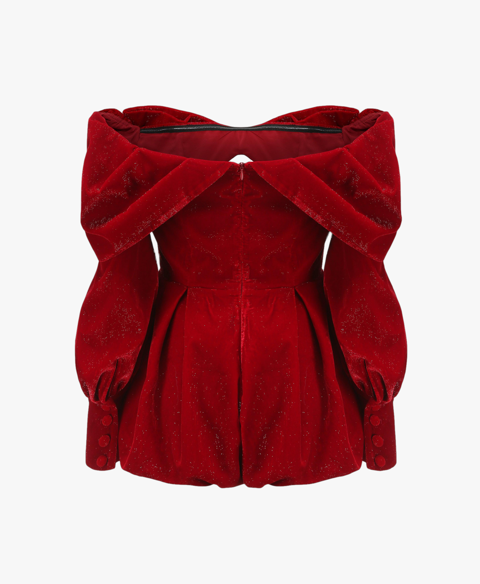 Averi Red Jumpsuit (Final Sale) in Red made by Nana Jacqueline