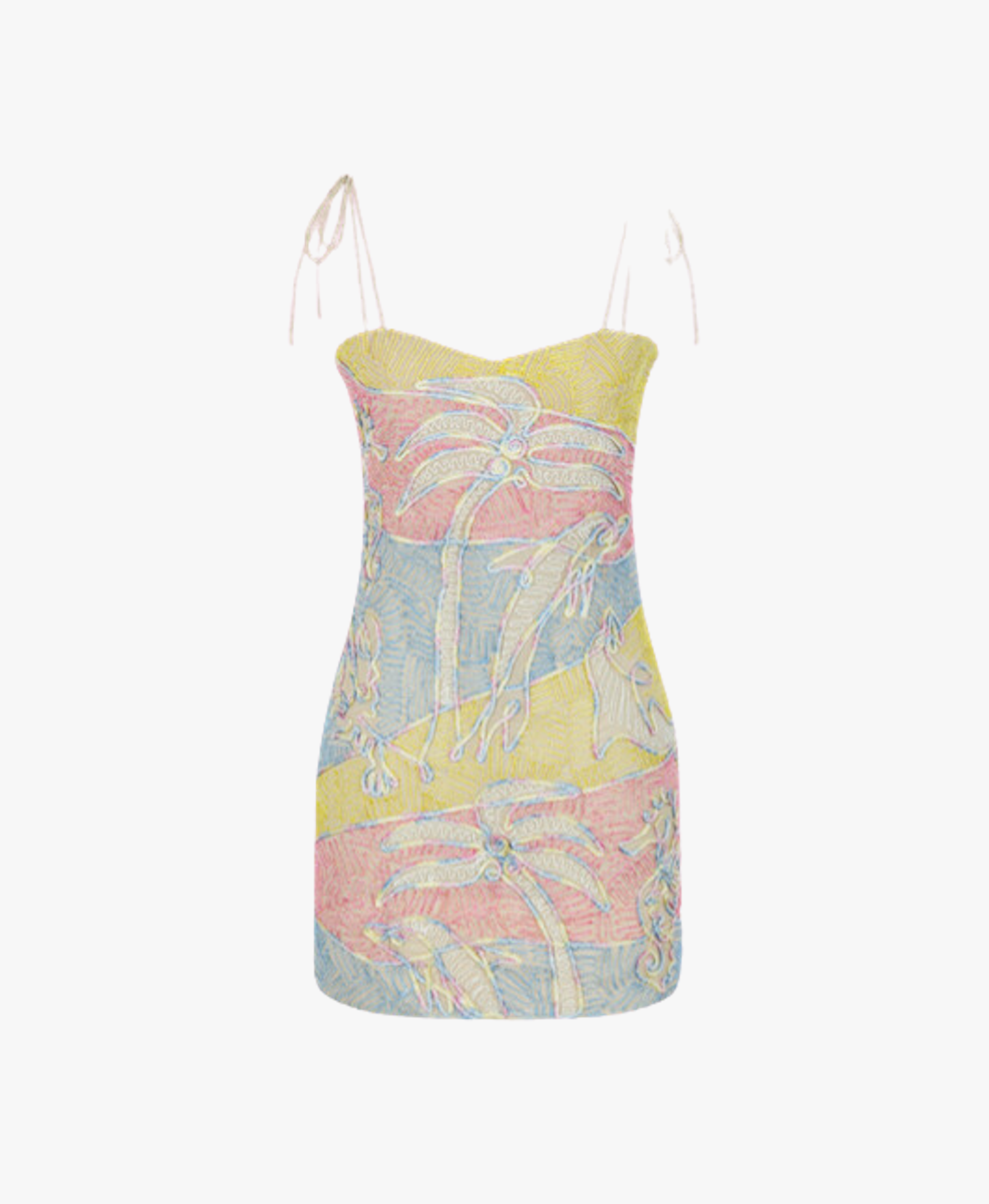 Elodie Luxury Halter Pastel Coloured Party Dress made by Oceanus Swimwear