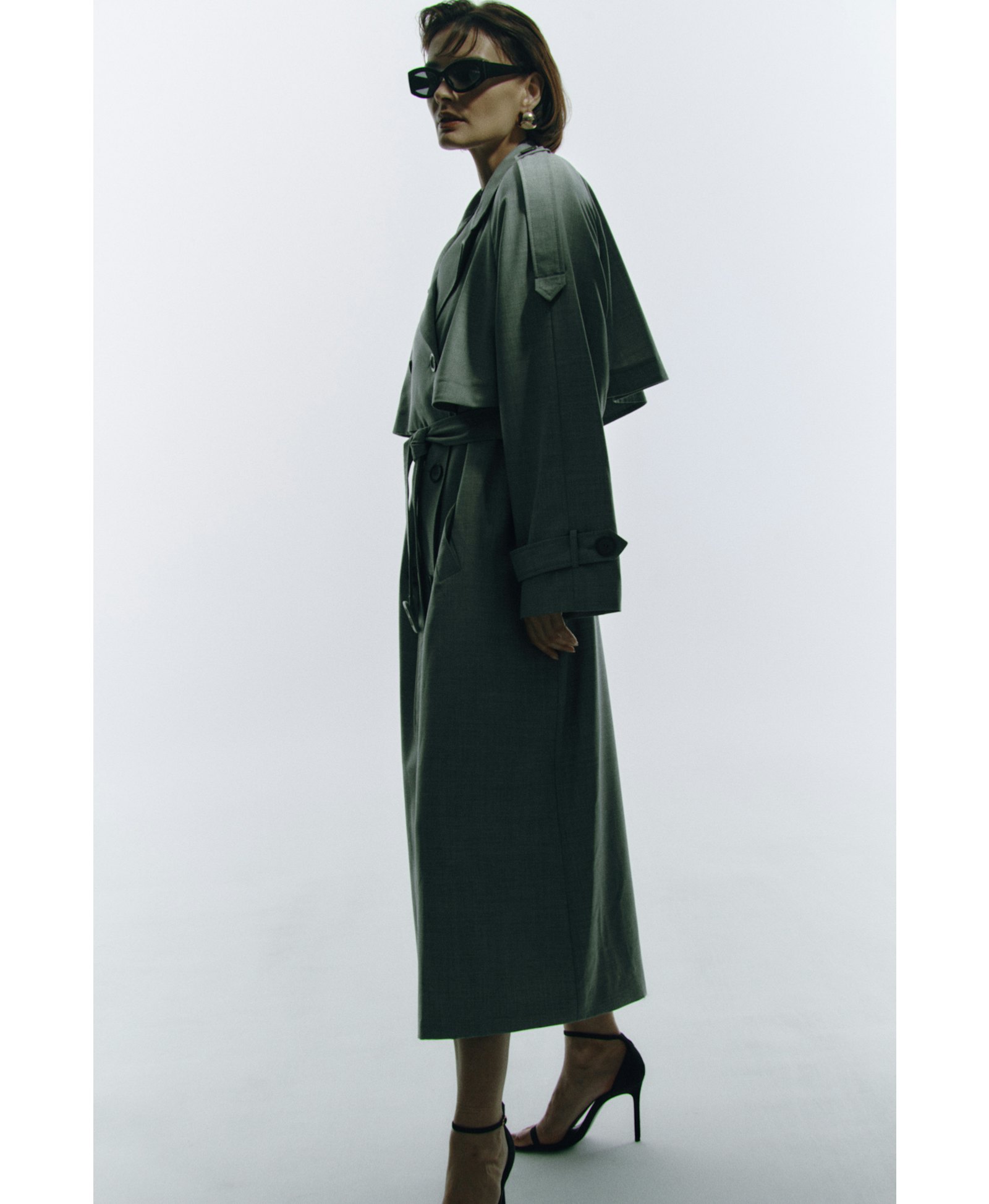 Seabird's Flight trench Coat made by Wiktoria Frankowska