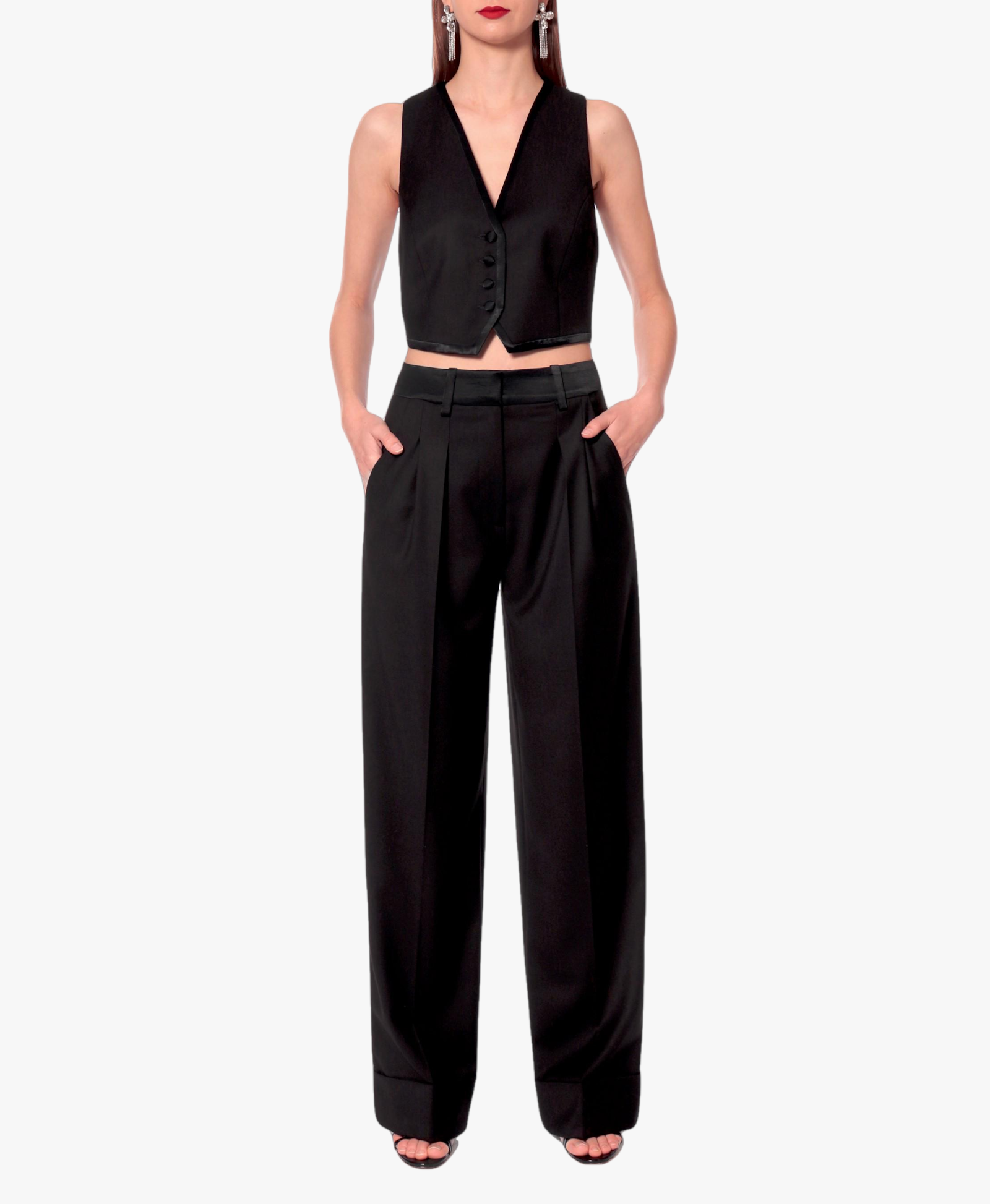 Trousers Frankie Fashion Black made by HALEWSKI