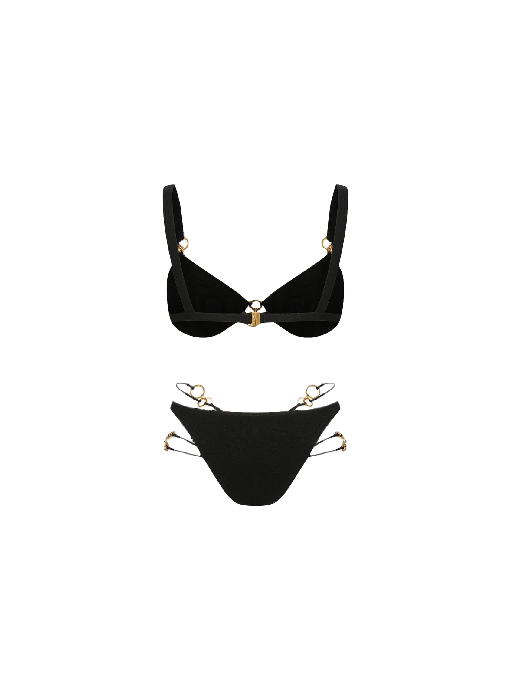 Nana Jacqueline | Savannah Bikini Set (Black) | Women's Black
