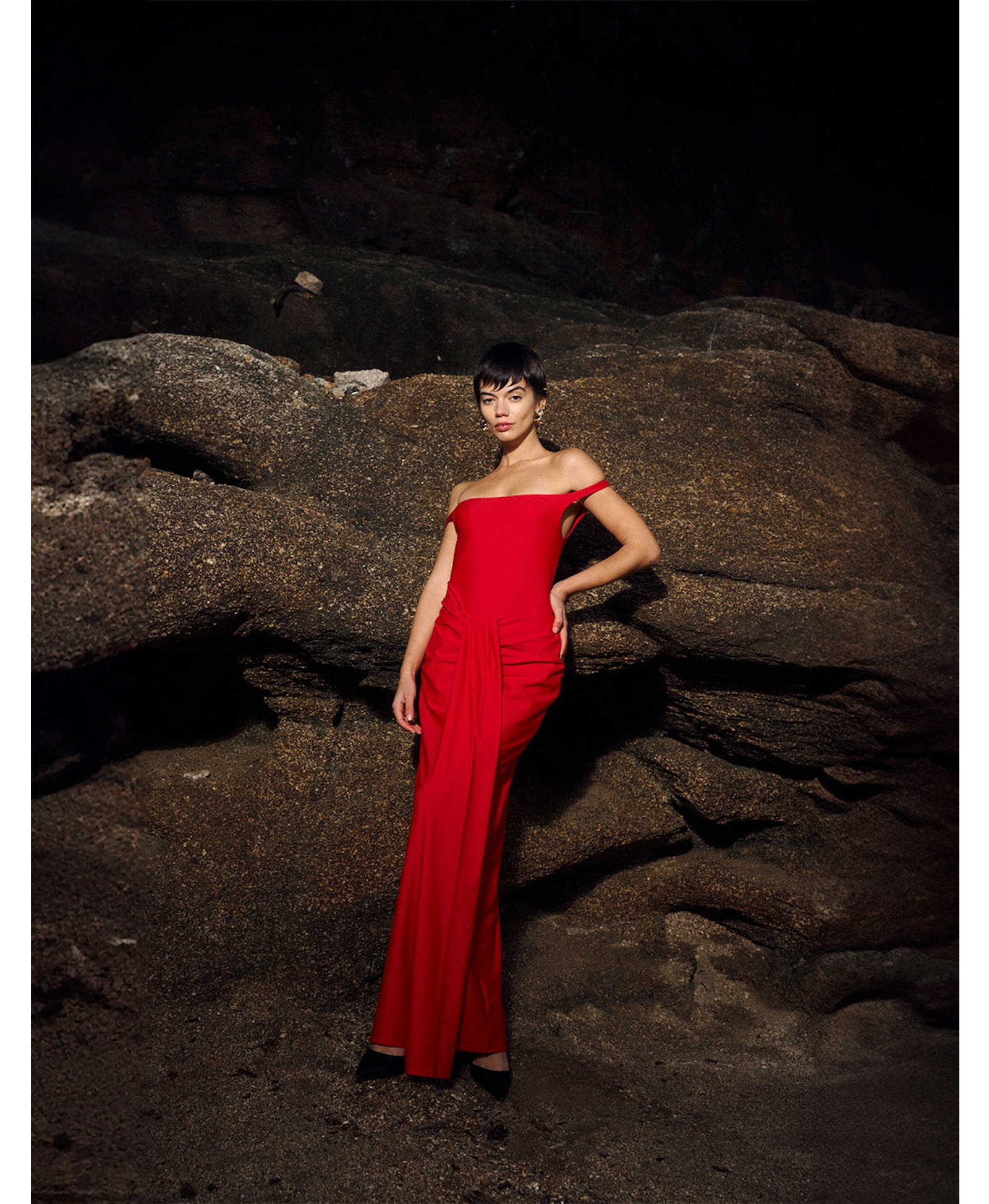 SET MAI SKIRT + ALBA BODYSUIT RED - LIMITED EDITION made by 710 Studio