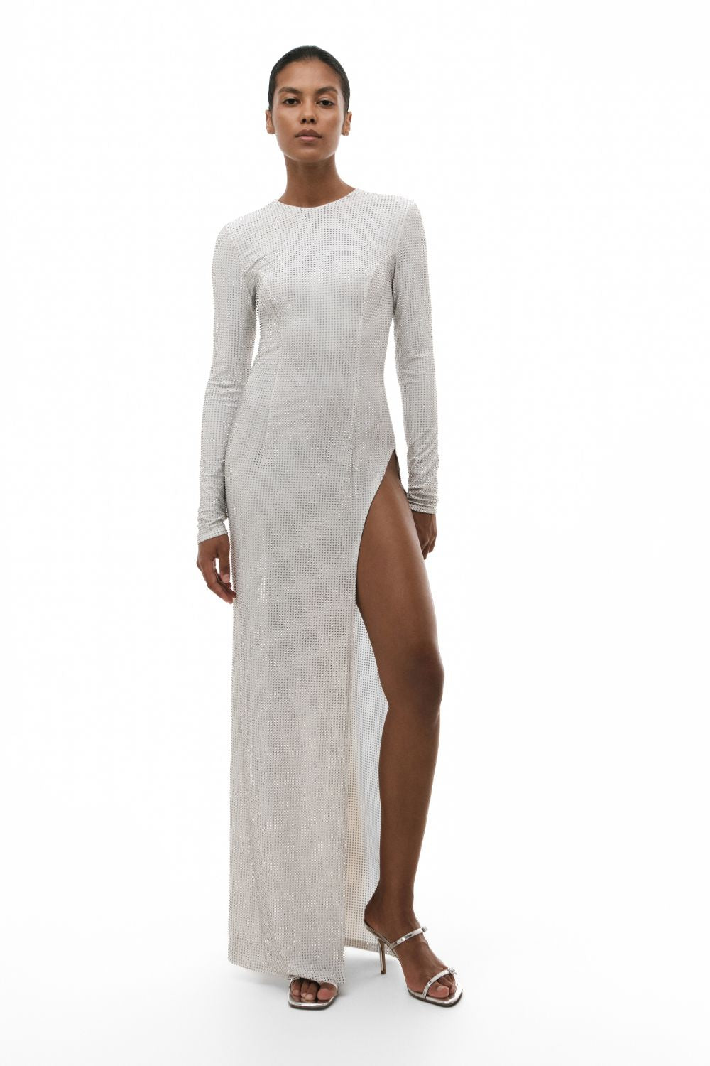 Shop Gasanova Crystal Dress In White