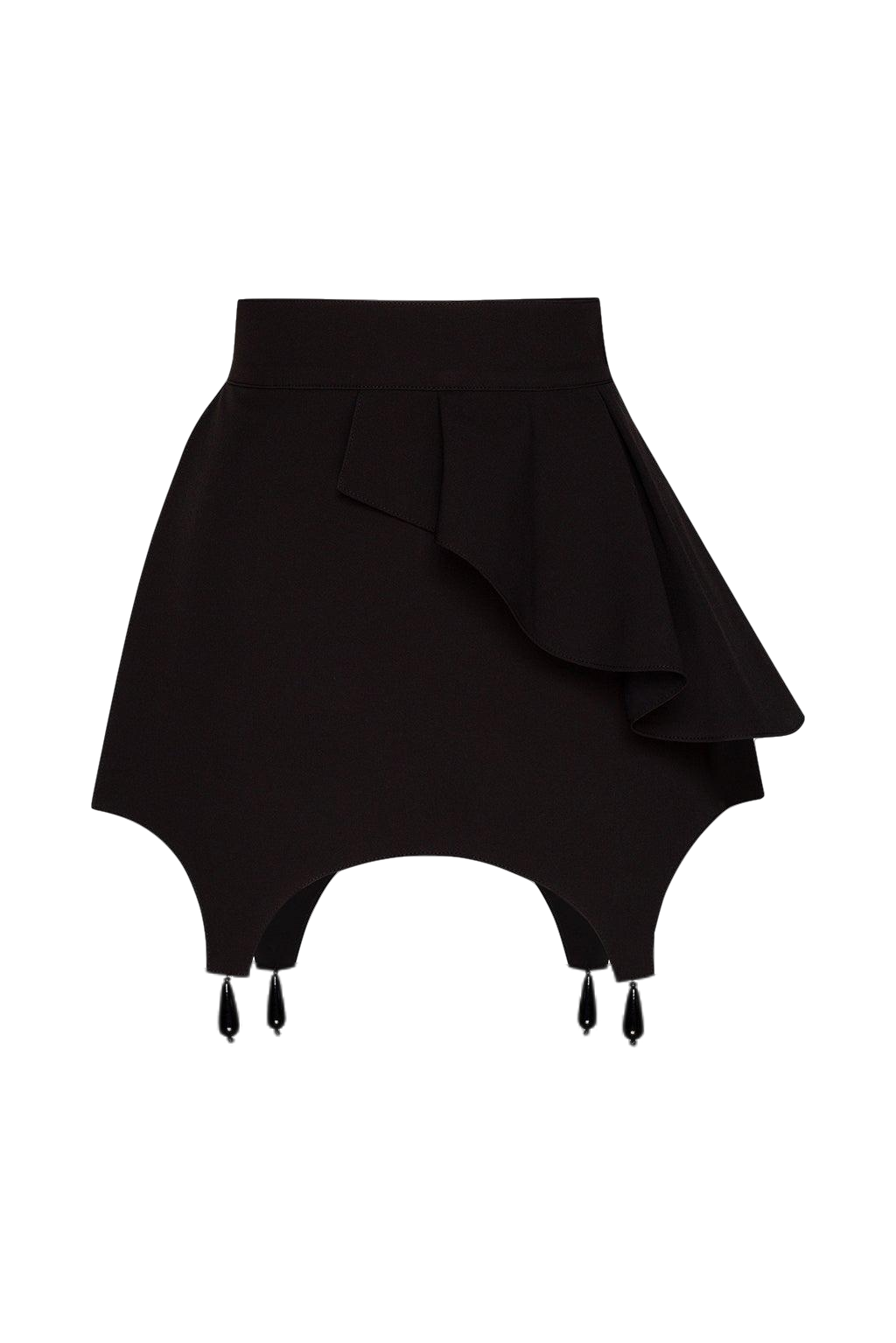 Guranda Black Bascque Skirt