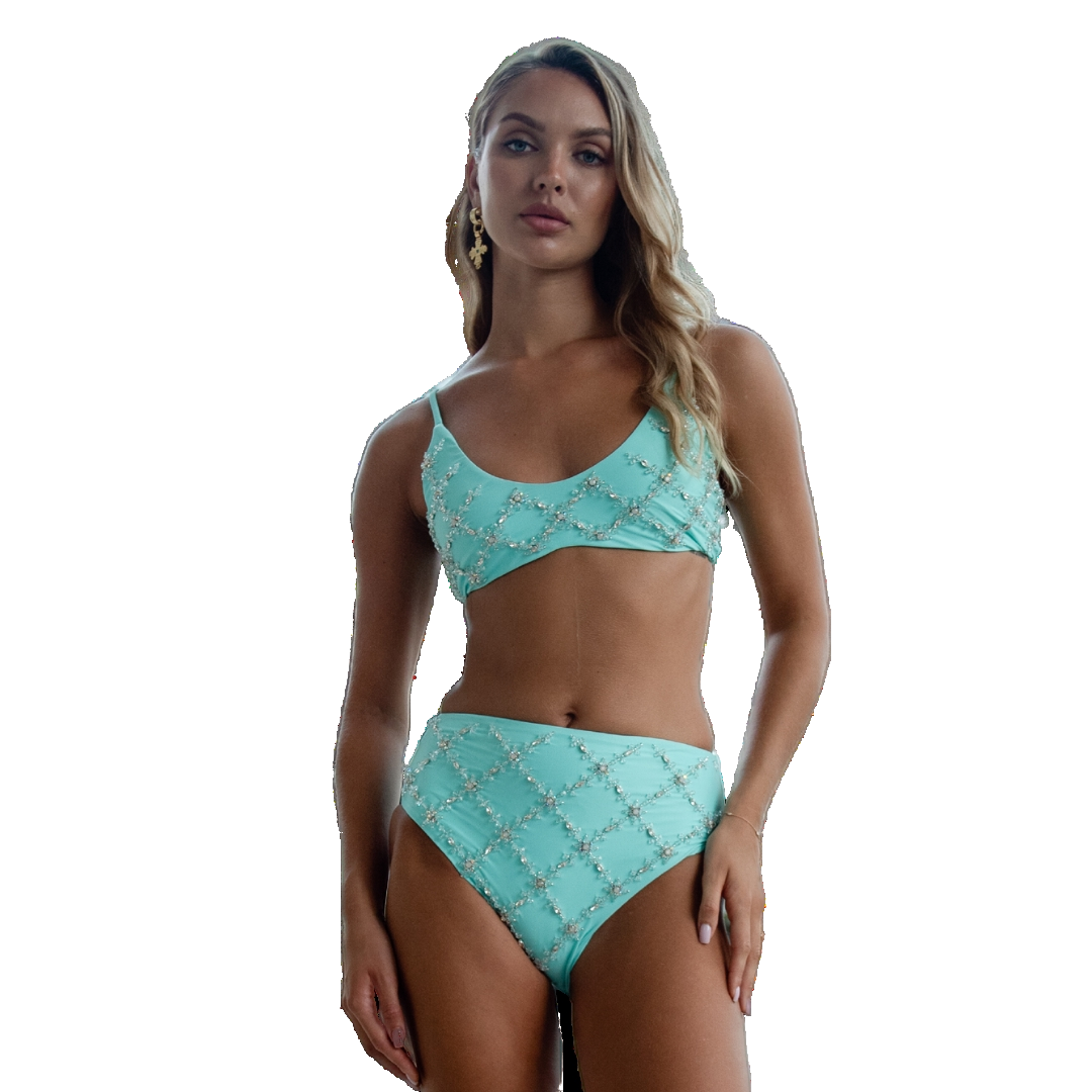 Shop Oceanus Swimwear Rita Bikini Bottom