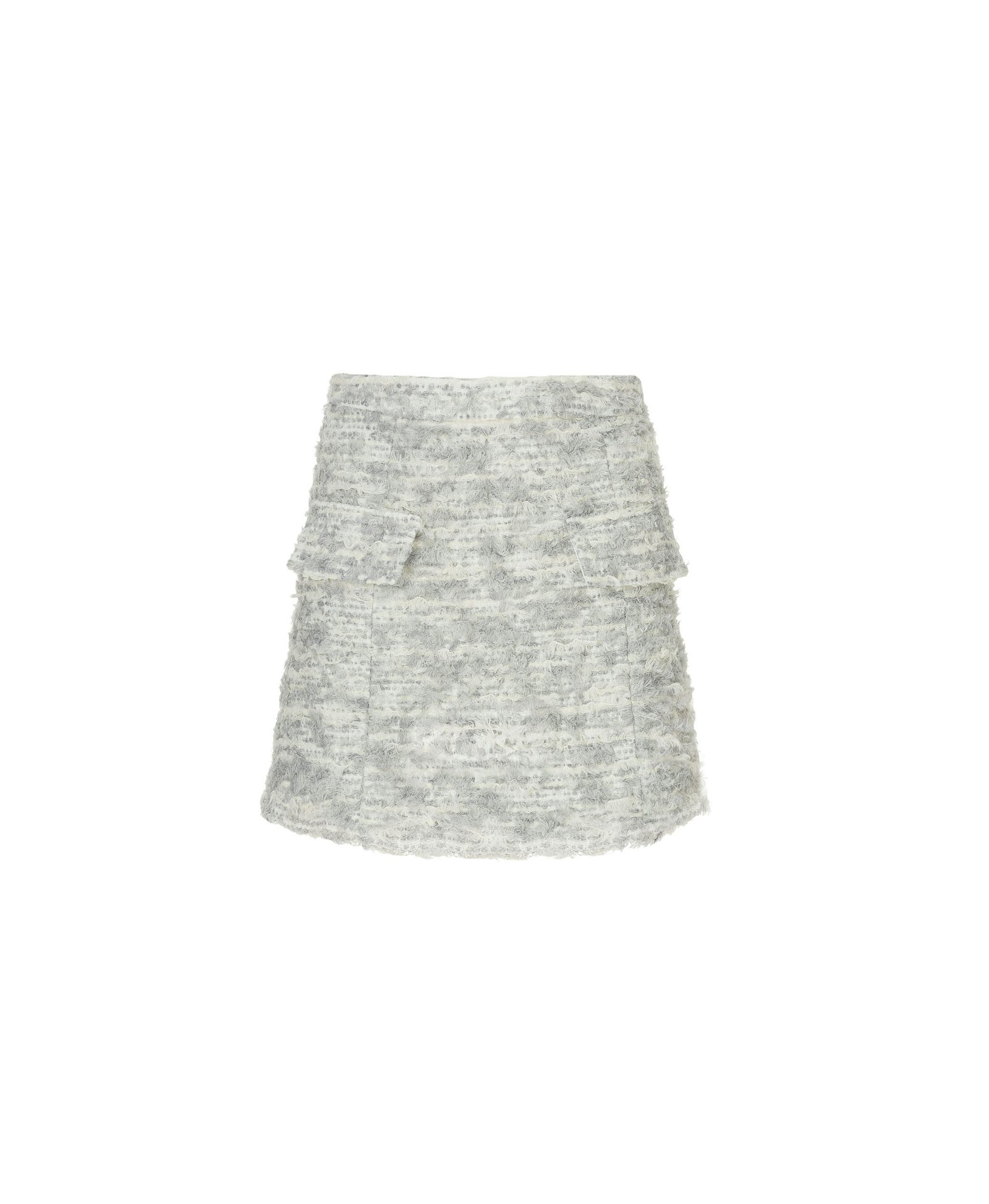 Soft Ice Tweed Mini Skirt made by Vestiaire d'un Oiseau Libre