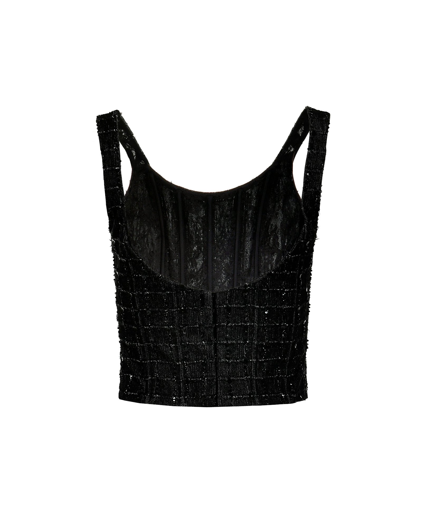 Sloane Corset Top - Handembroidered made by Francesca Miranda