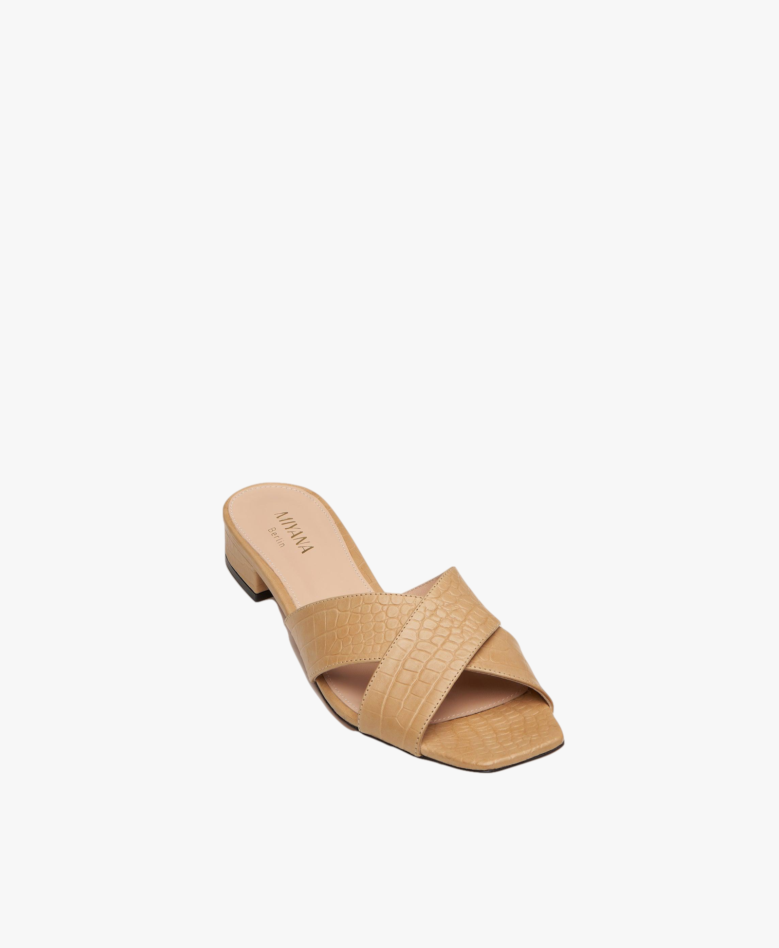 Imani Sandals in Beige made by Miyana Berlin