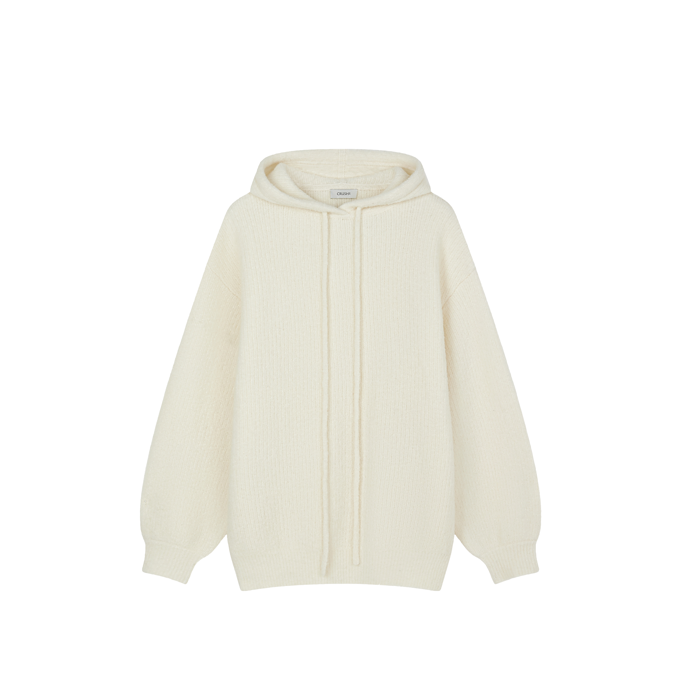 Shop Crush Collection Teddy Fleece Hoodie In White