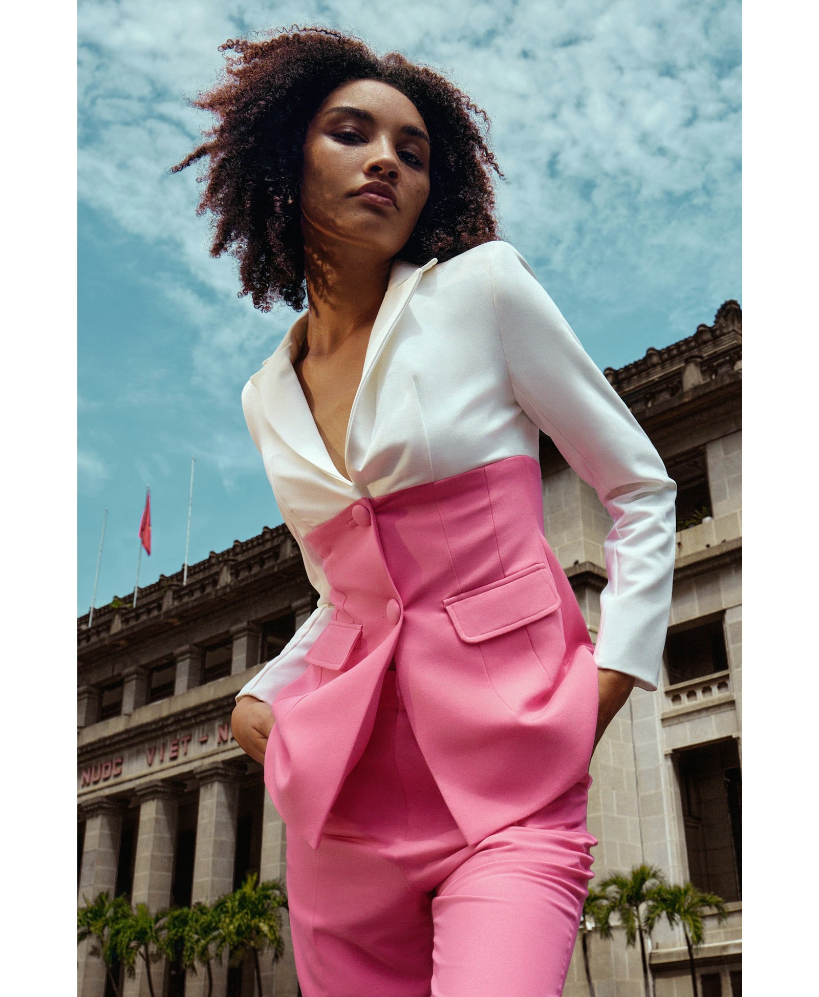 Hanoi Blazer made by JUSTIN TONG