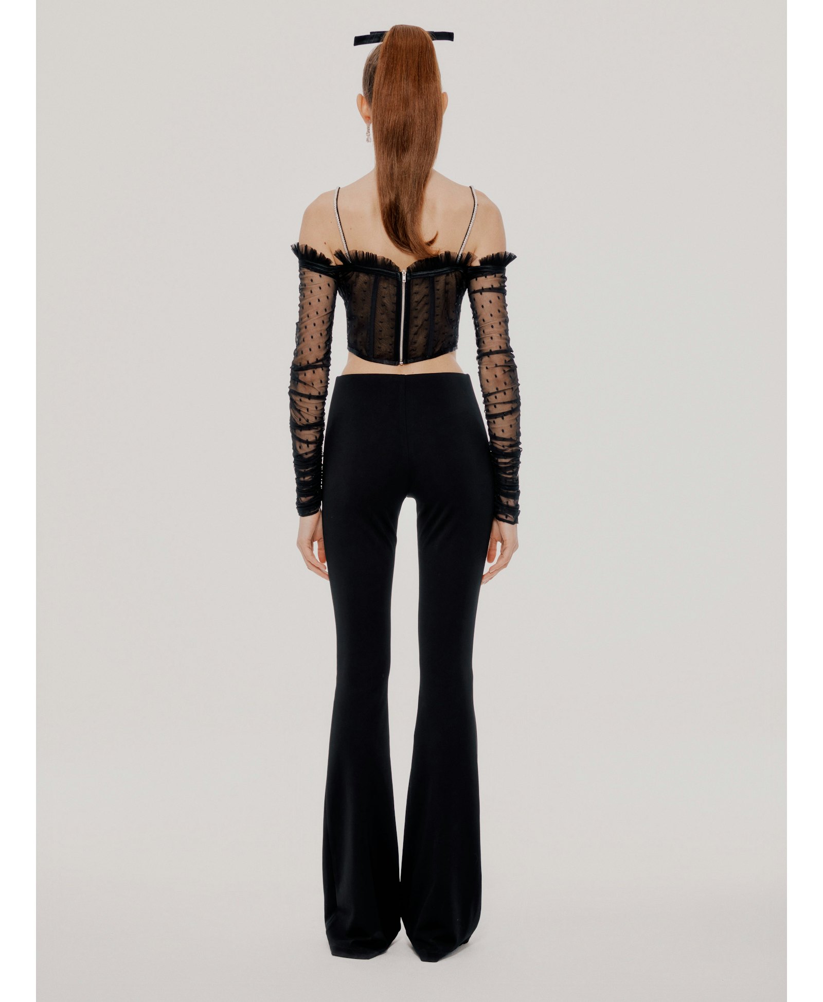 Black Ariana Top (Final Sale) in Black made by Nana Jacqueline