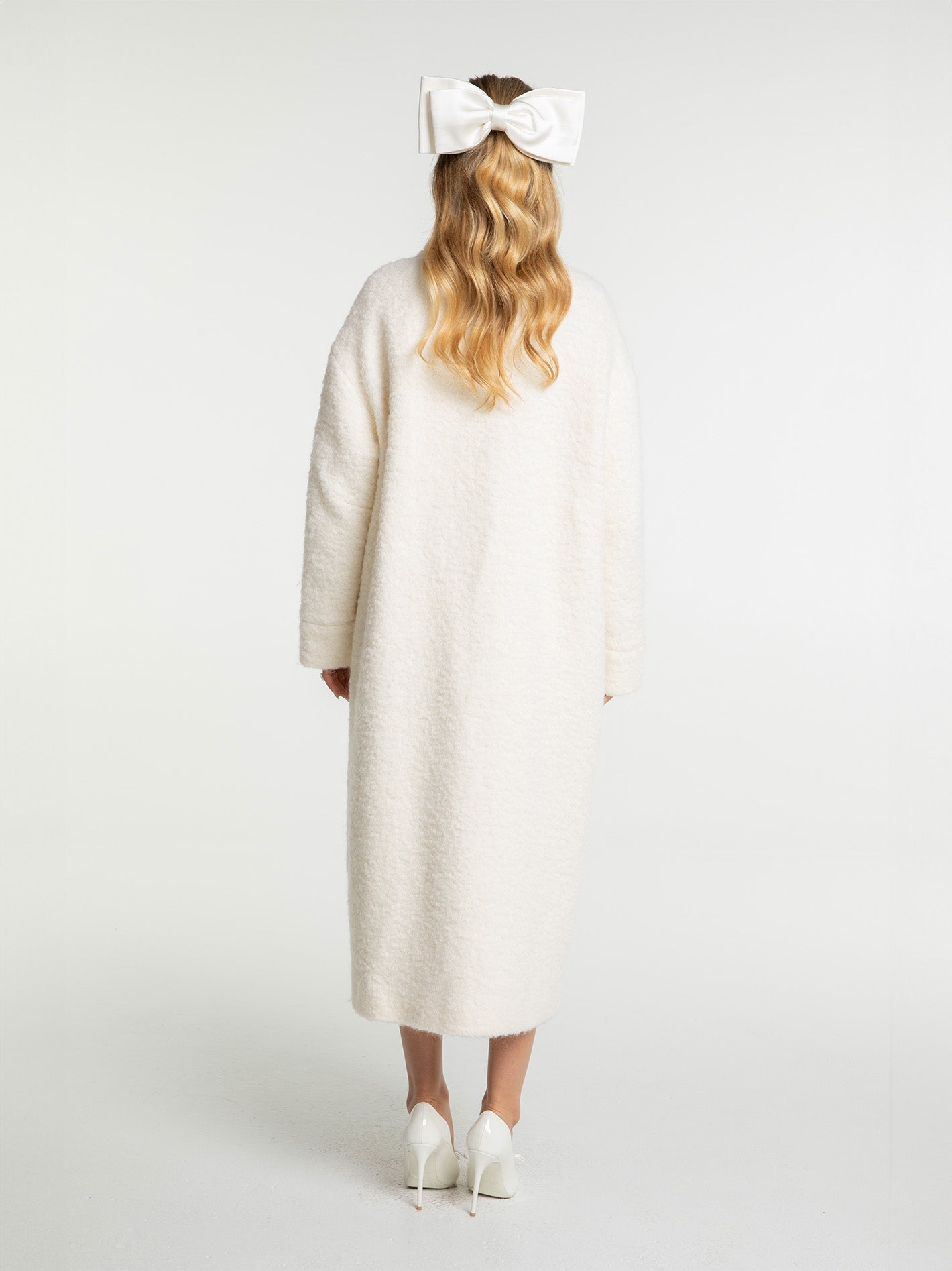 Shop Nana Jacqueline Elsa Coat (off White)