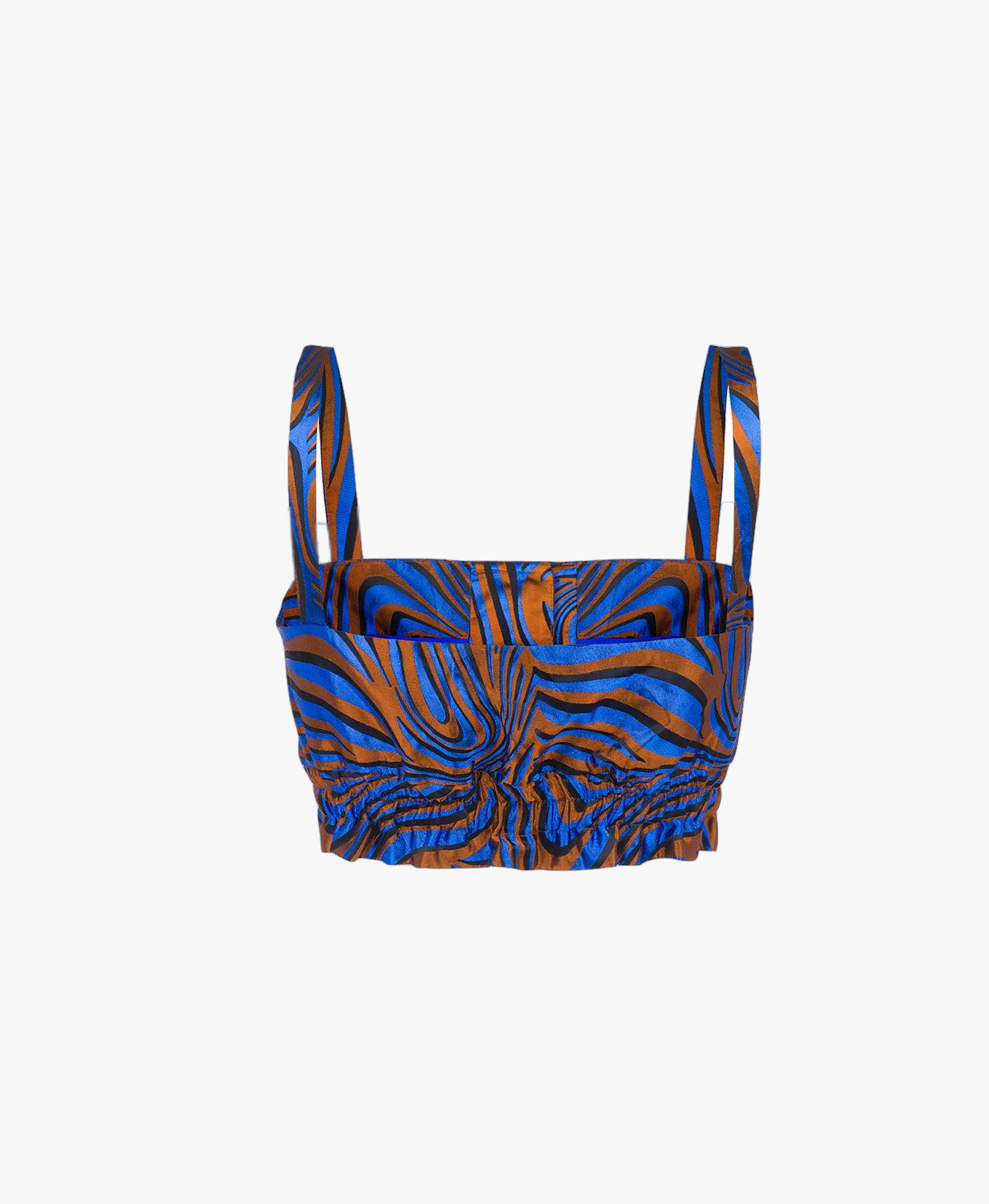Blue Printed Top made by ANDREEVA