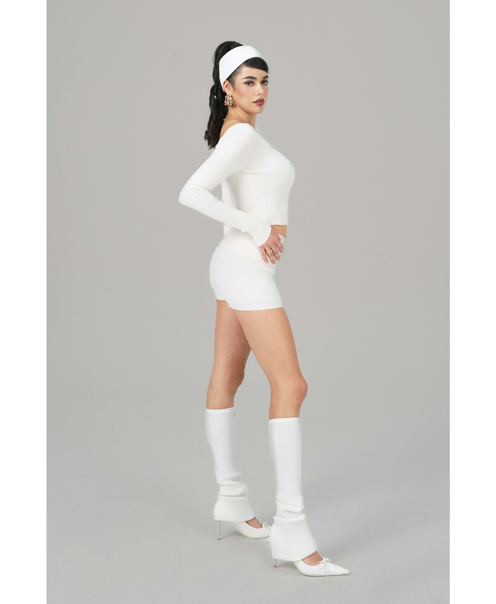 Holly Shorts (White) made by Nana Jacqueline