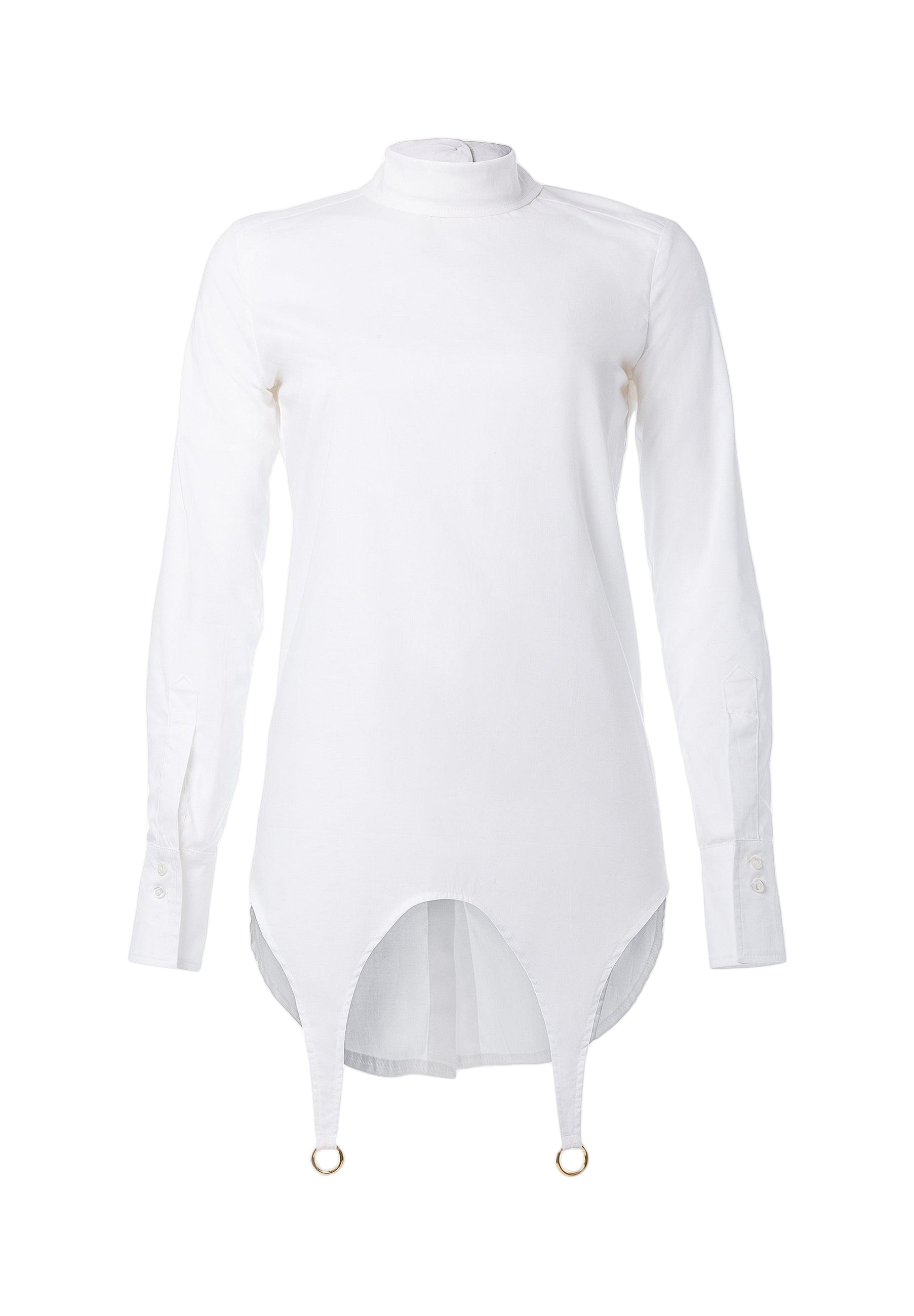 Divalo Gianna Poplin Shirt In White