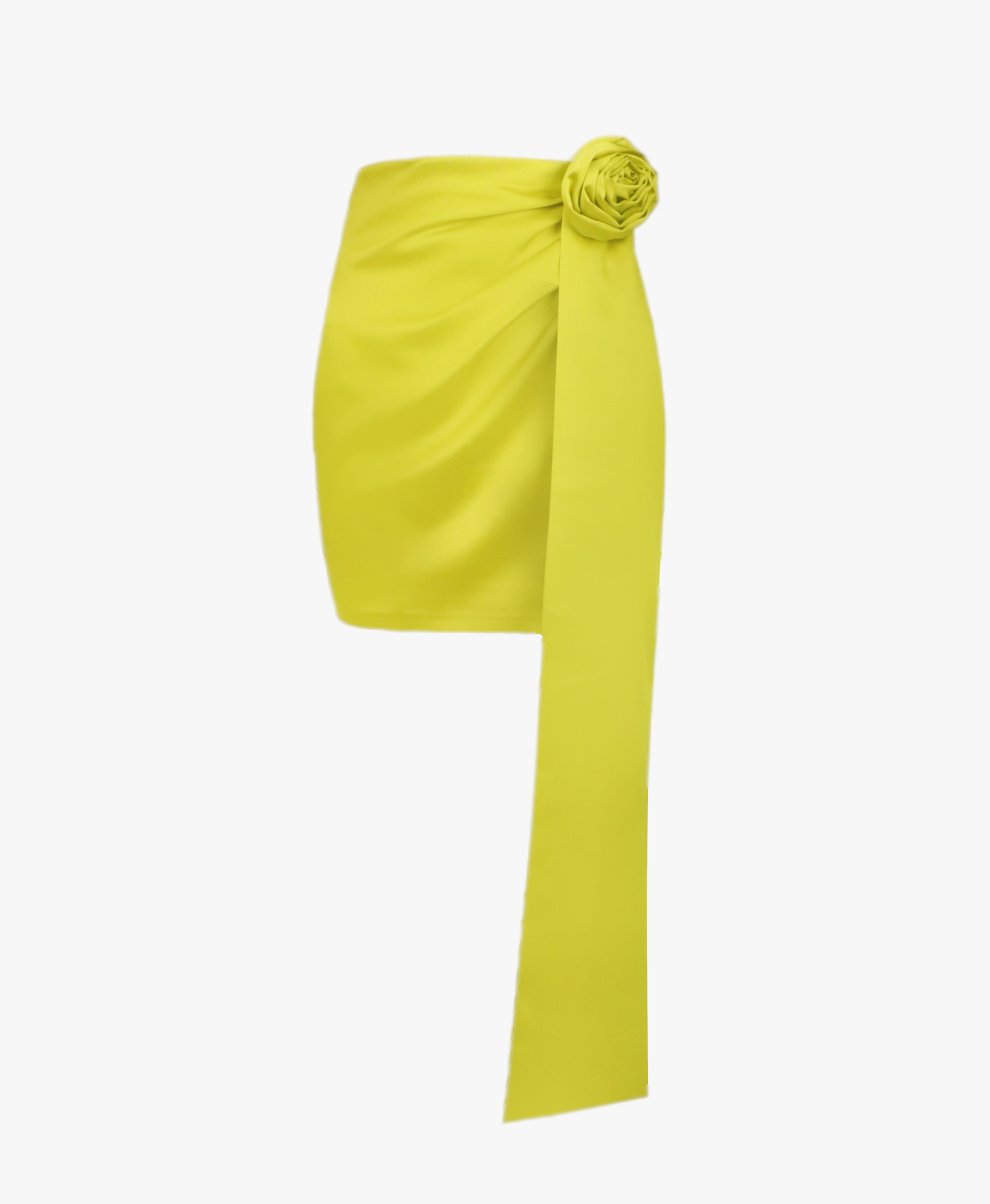 Maia Green Flower Skirt made by Lora Istanbul