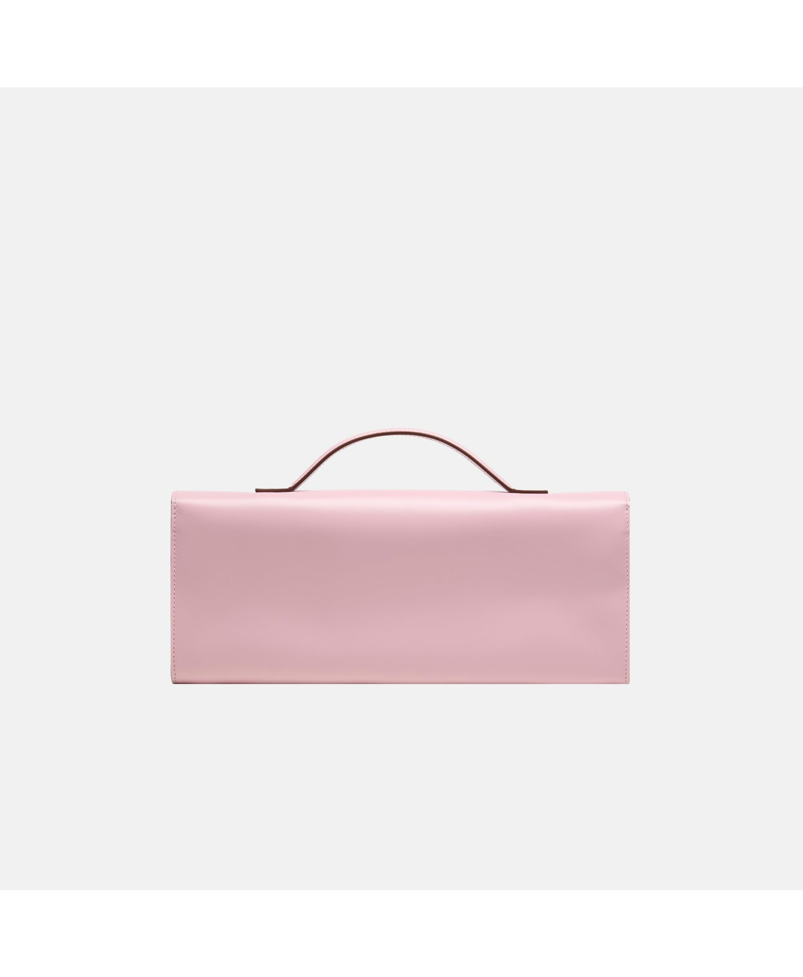 BÉA CLUTCH BAG In Pink Box Calfskin made by Daniele Morena